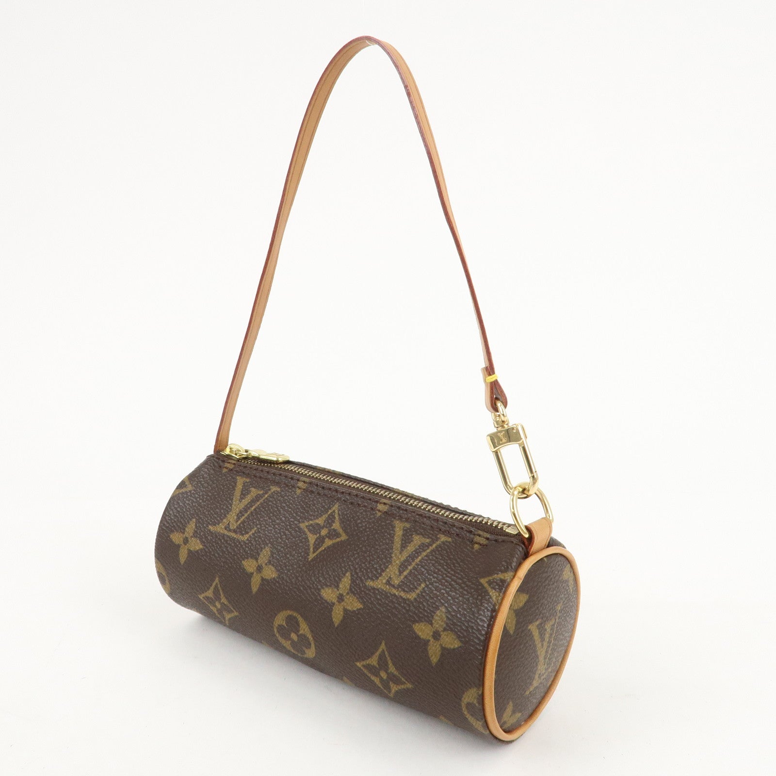 Louis Vuitton Monogram Mini Pouch for Papillon Bag Brown Used