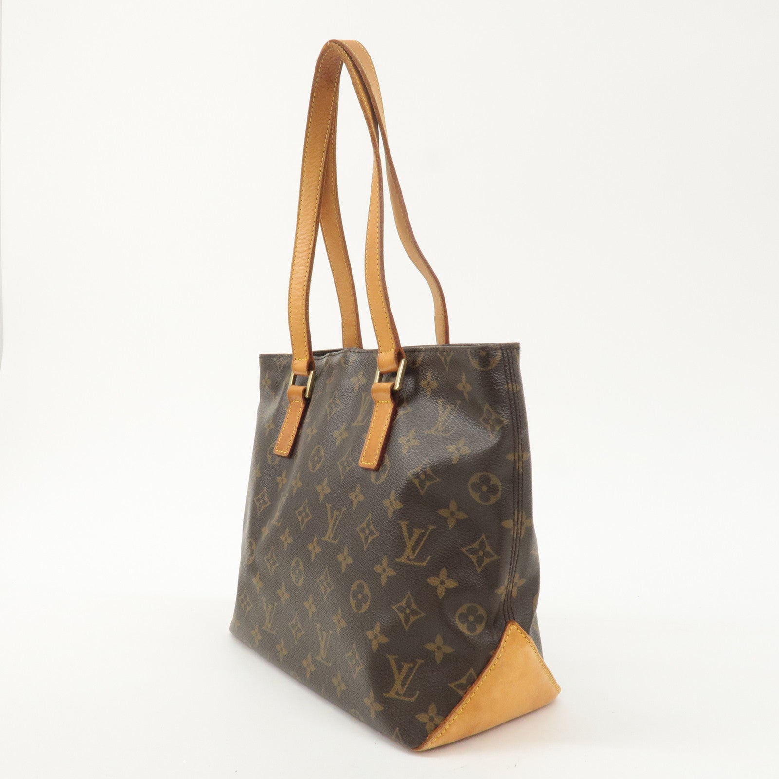 Louis Vuitton Monogram Cabas Piano Tote Bag Hand Bag M51148