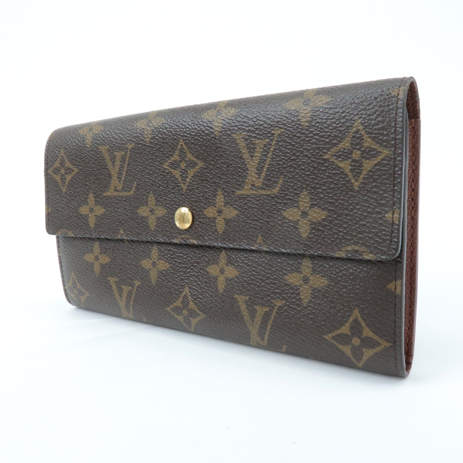 Louis Vuitton Monogram Porte Monnaie Credit Wallet M61726