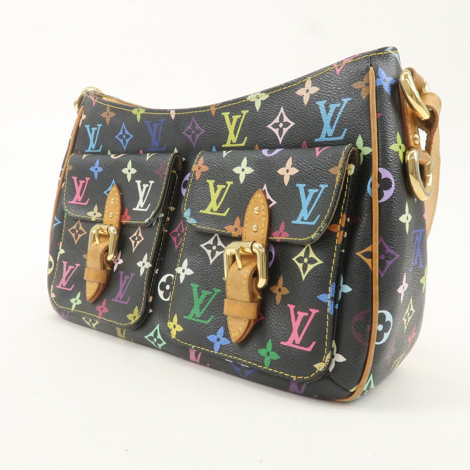 Louis Vuitton Monogram Multi Color Lodge GM Shoulder Bag M40052