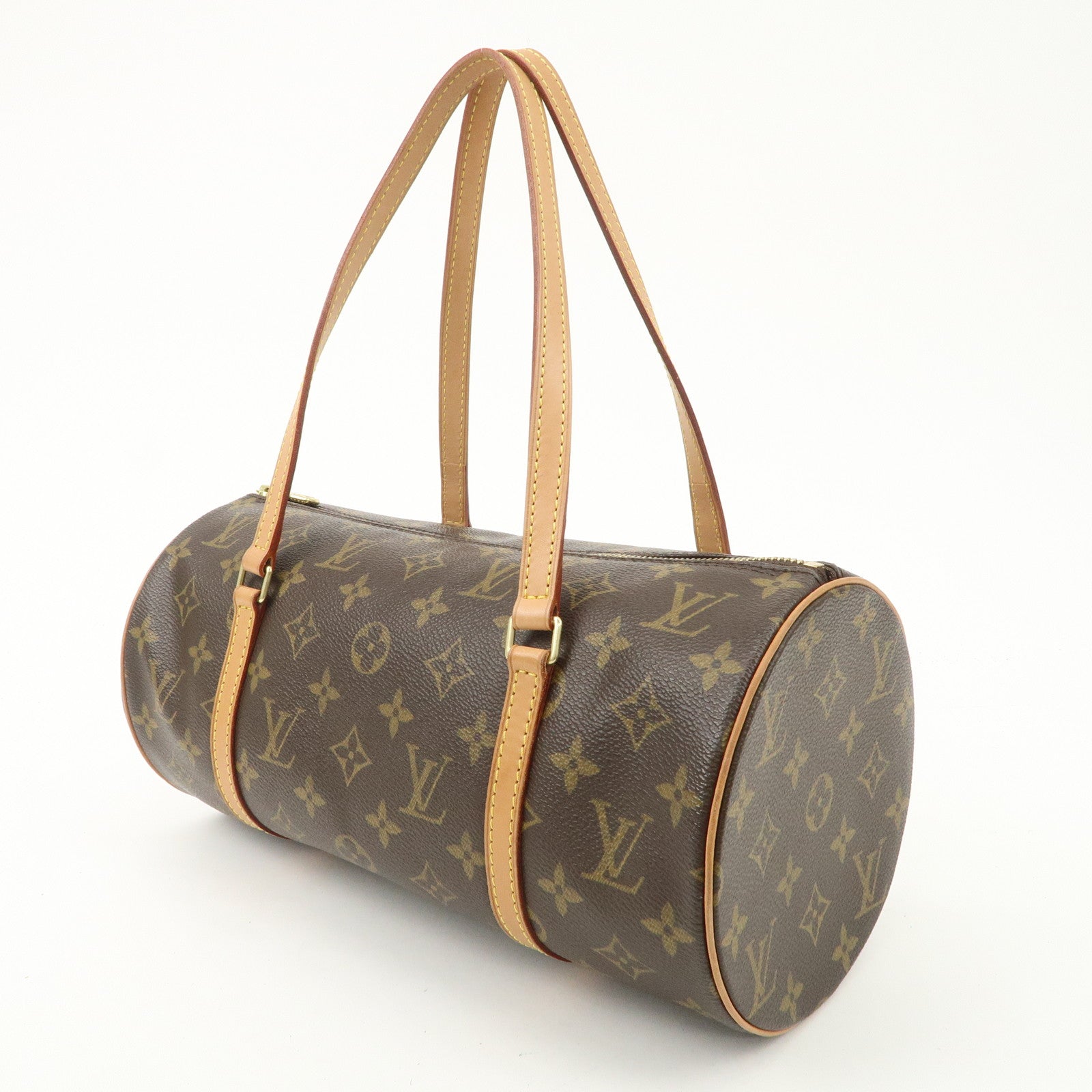 Louis Vuitton Monogram Papillon 30 Hand Bag New Style M51385 Used