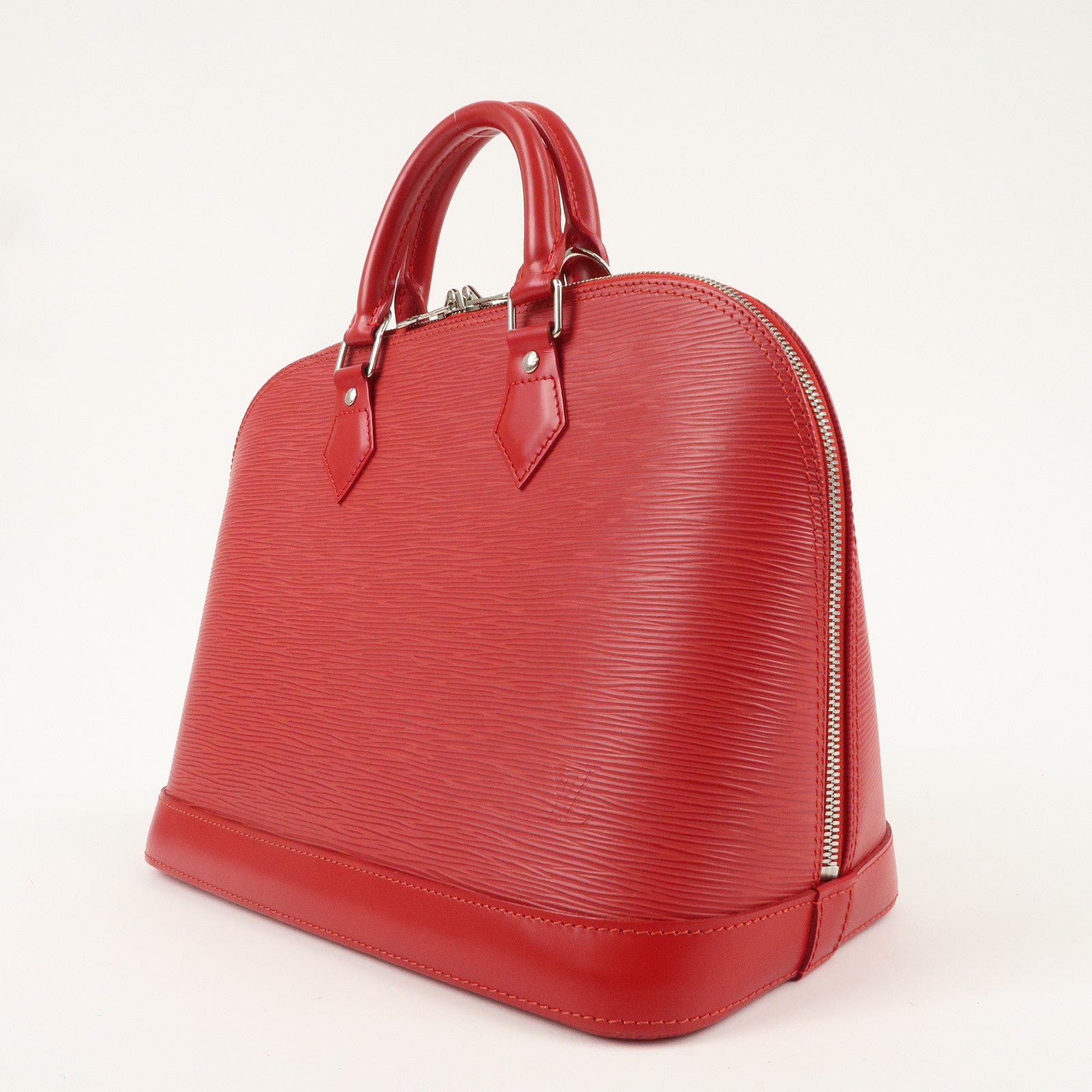 Louis Vuitton Epi Alma PM  Hand Bag Carmine M4058E