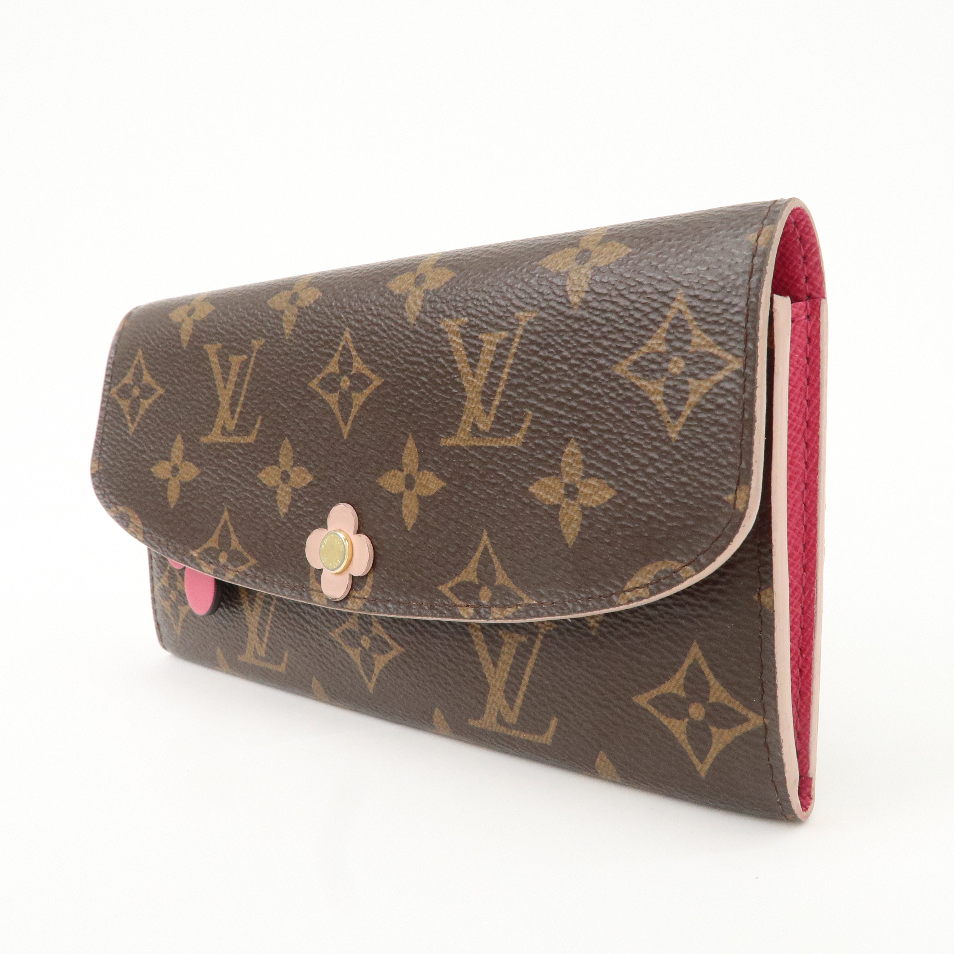 Louis Vuitton Monogram Portefeuille Emily Long Wallet M68313 Used