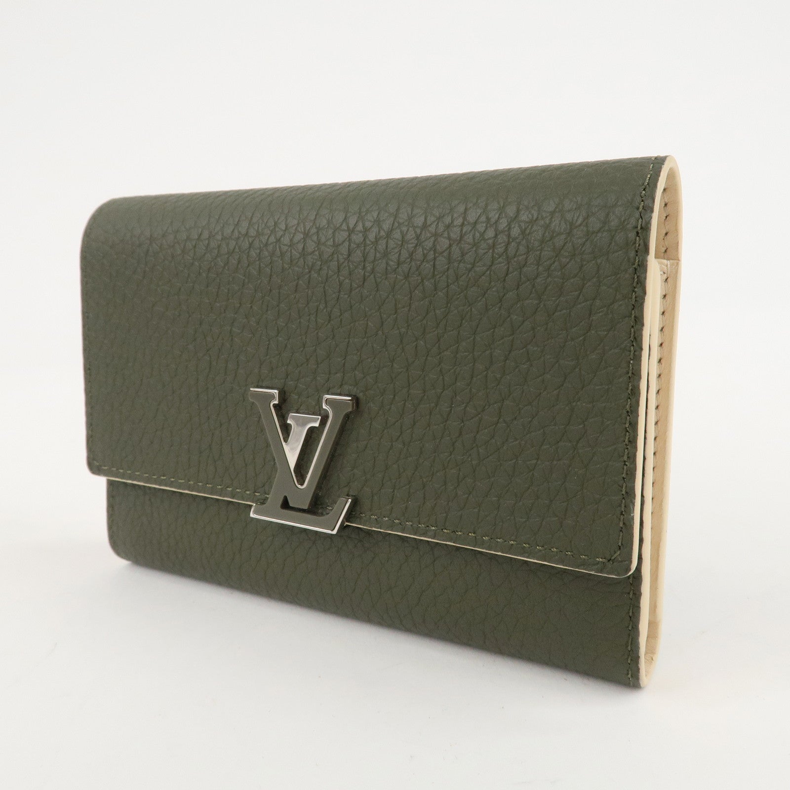 Louis Vuitton Portefeuille Capucines Compact Wallet M67662 Used