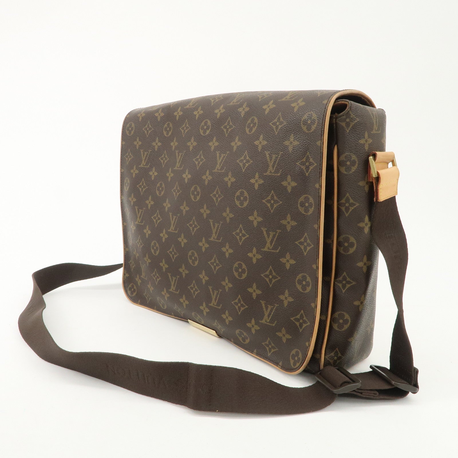 Louis Vuitton Monogram Abbesses Messenger Bag Shoulder Bag M45257 Used