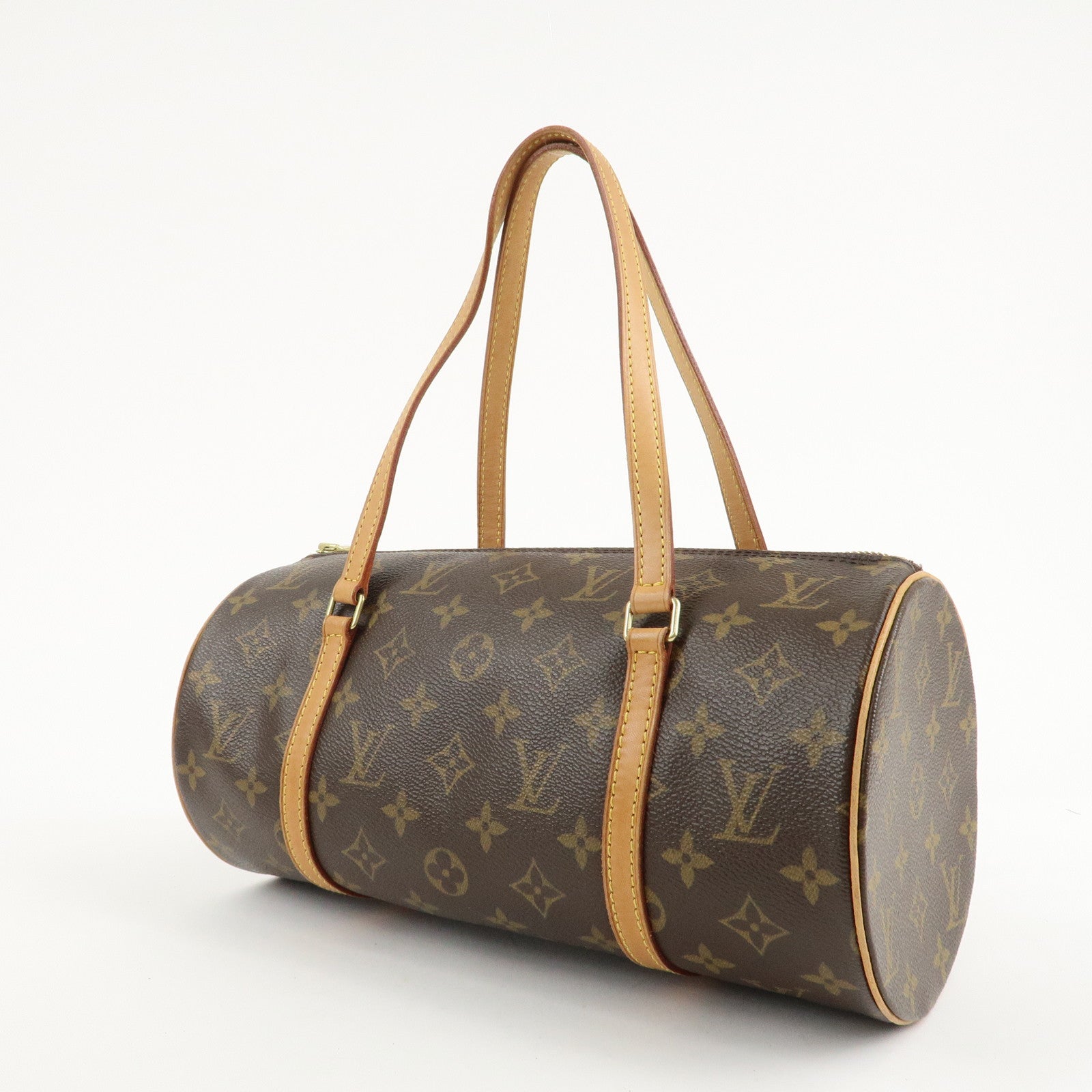 Louis Vuitton Monogram Papillon 30 Hand Bag New Style M51385 Used