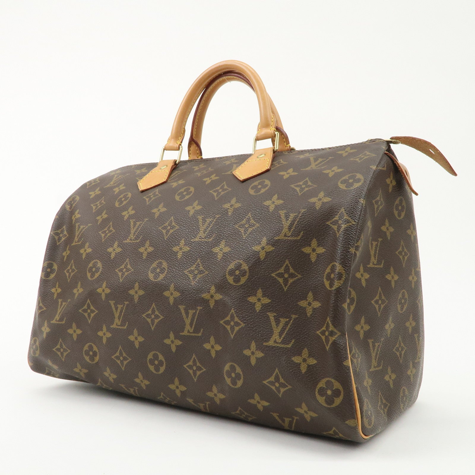 Louis Vuitton Monogram Speedy 35 Hand Bag Boston Bag M41524 Used