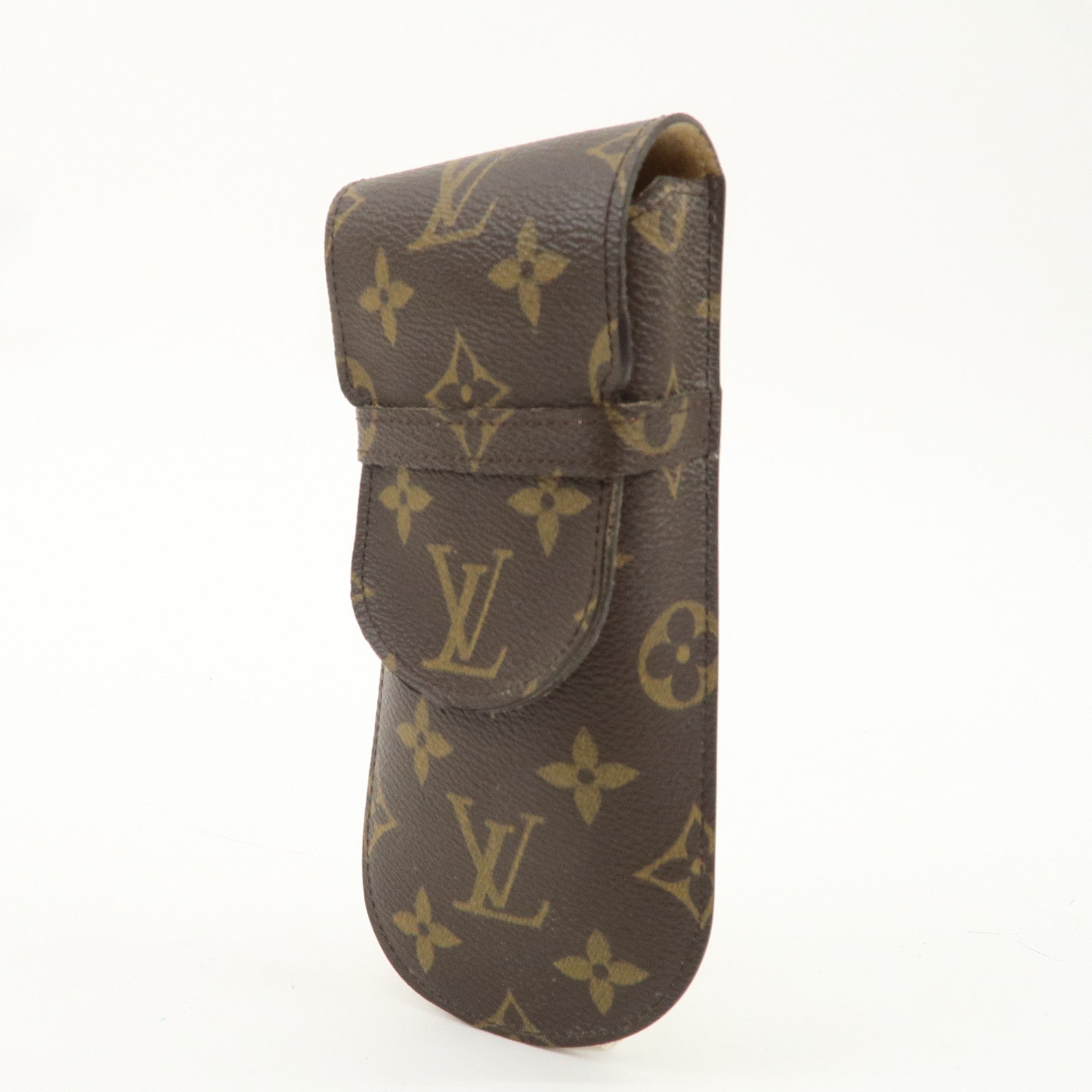 Louis Vuitton Monogram Set of 2 etui a lunettes lavel Glasses Case