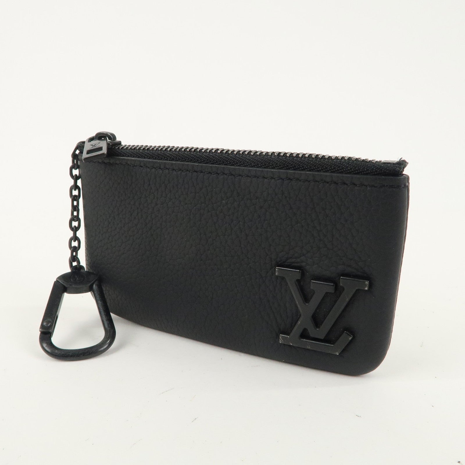 Louis Vuitton Aerogram Pochette Cles Coin Case Noir M81031