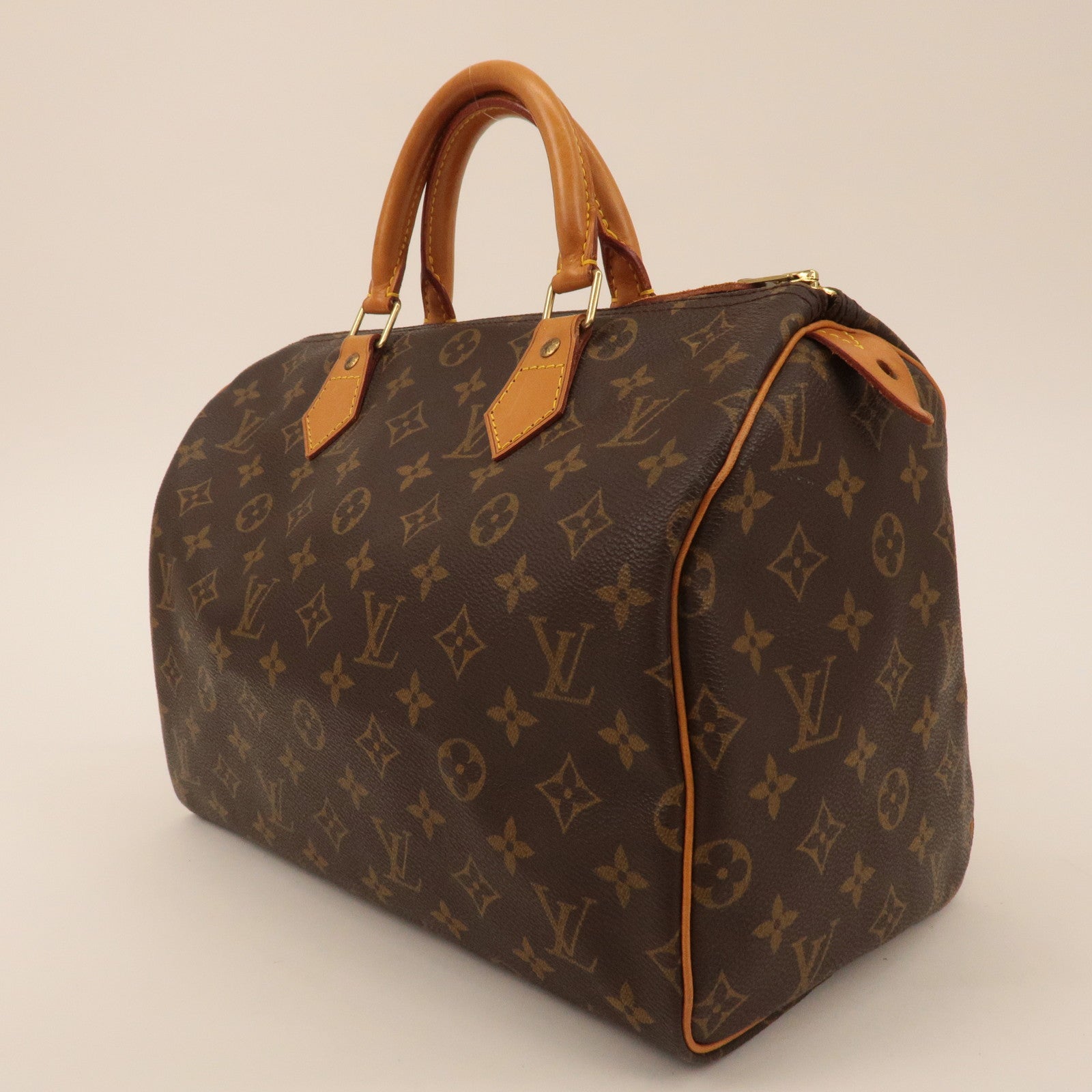 Louis Vuitton Monogram Speedy 30 Hand Bag Boston Bag M41108