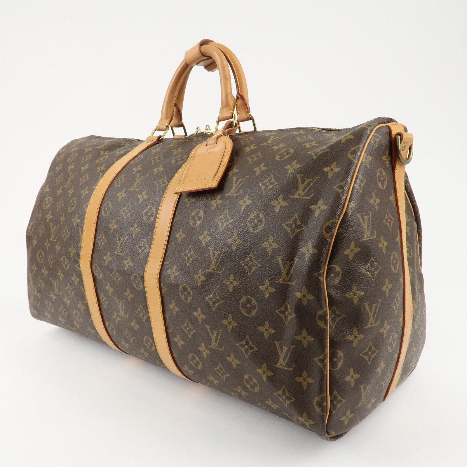 Louis Vuitton Monogram Keep All Bandouliere 55 Bag M41414 Used