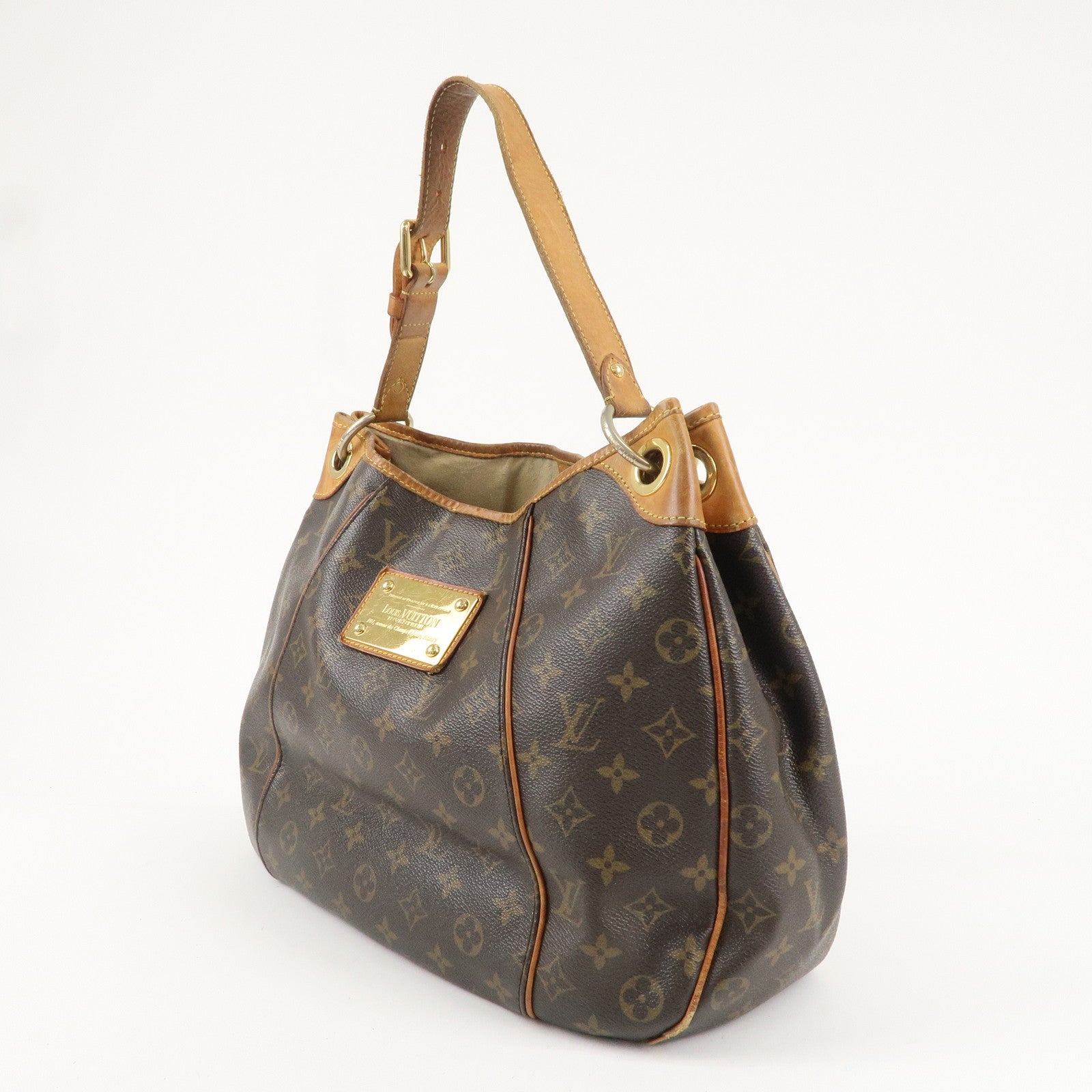 Louis Vuitton Monogram Galliera PM Shoulder Bag Brown M56382