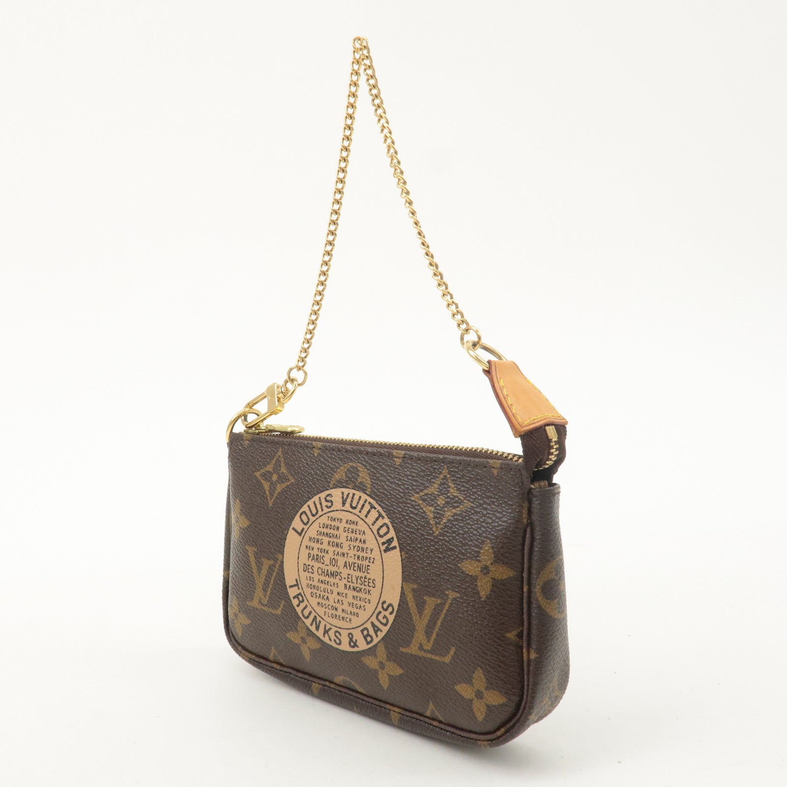 Louis Vuitton Monogram T&B Mini Pochette Accessoires Pouch M60153