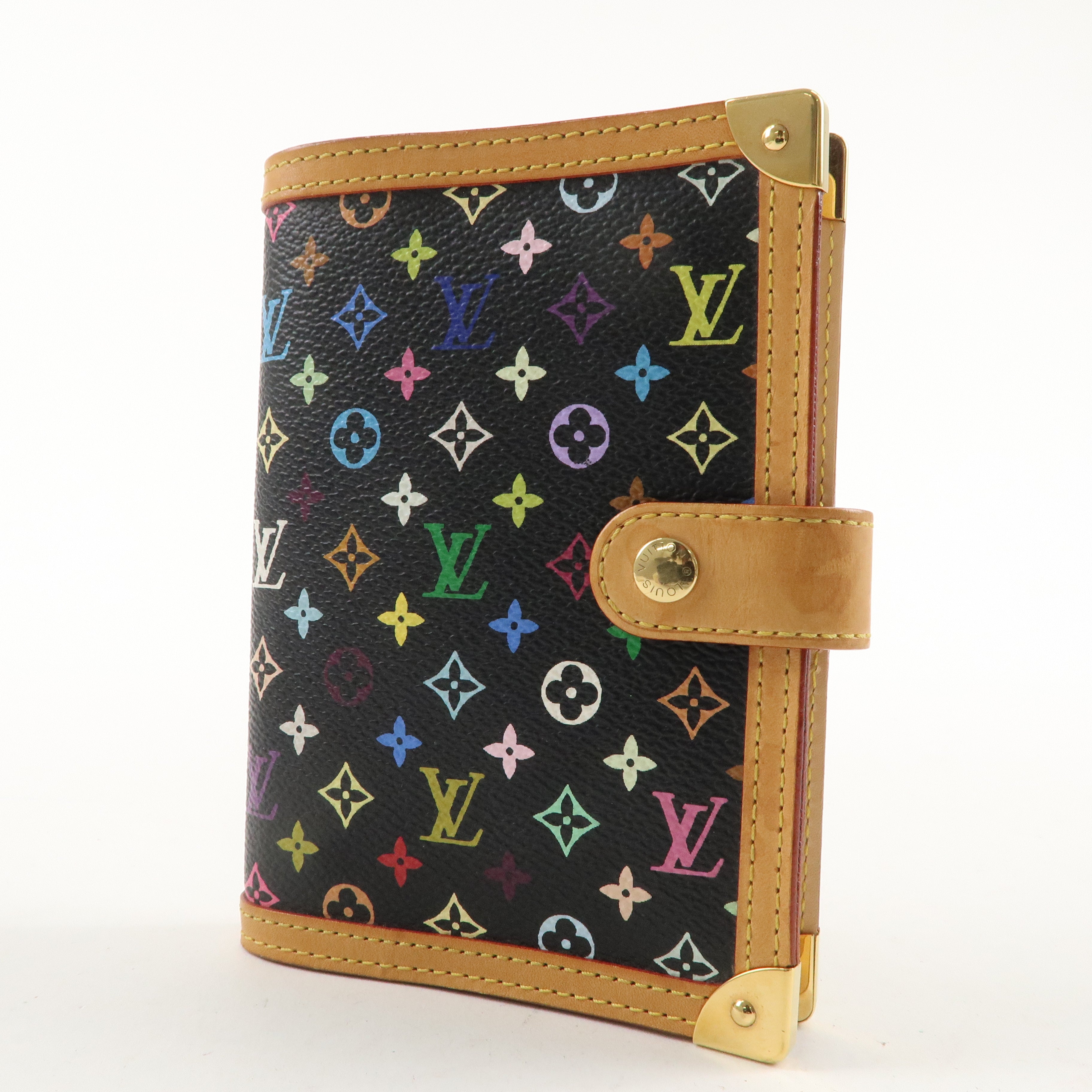 Louis Vuitton Monogram Multi Color Agenda PM Planner Cover R20895