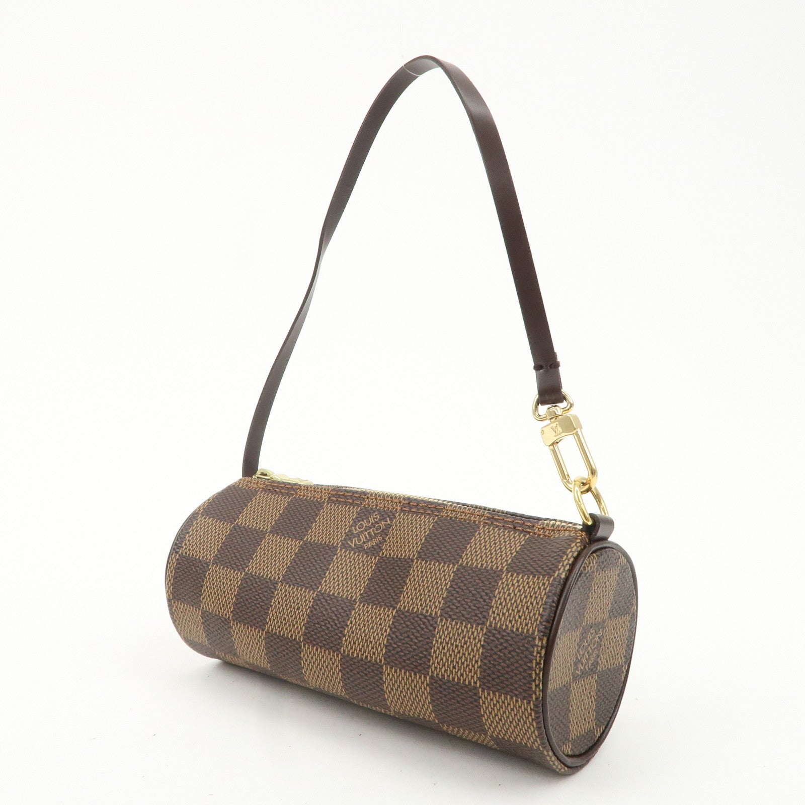 Louis Vuitton Damier Ebene Mini Pouch for Papillon Bag Brown