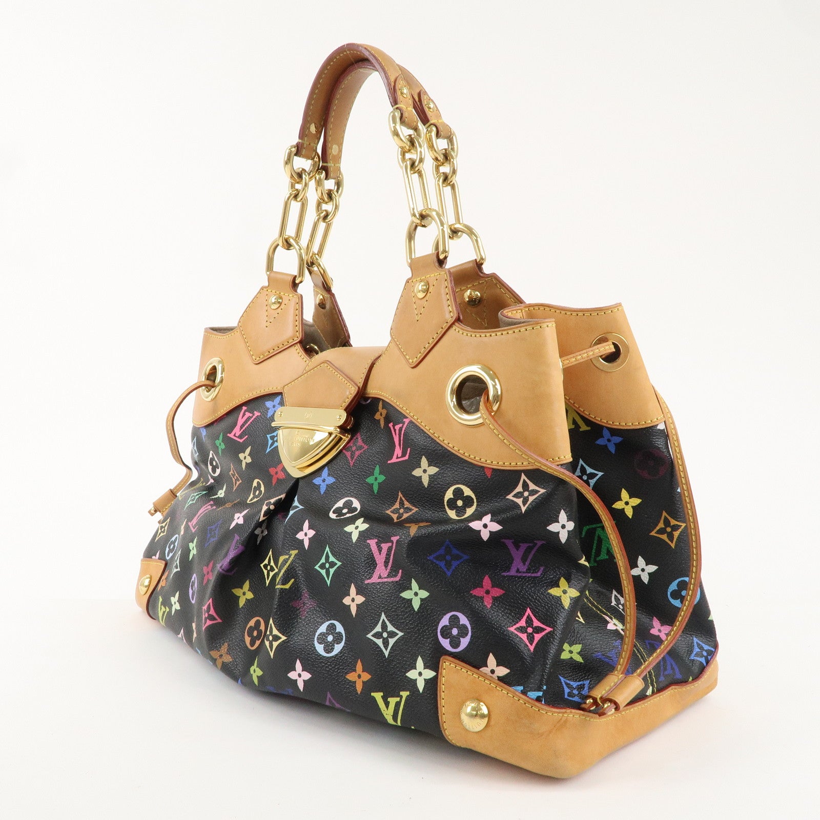 Louis Vuitton Monogram Multicolor Ursula Hand Shoulder Bag M40124