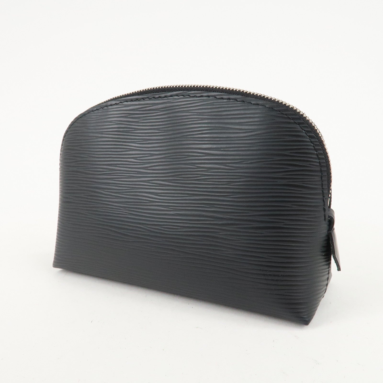 Louis Vuitton Epi Pochette Cosmetic Pouch Noir M41348