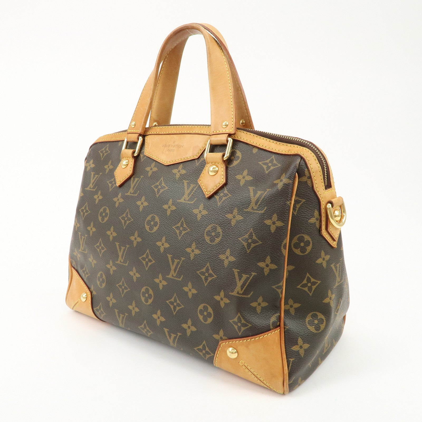 Louis Vuitton Monogram Retiro PM 2Way Bag Hand Bag M40325