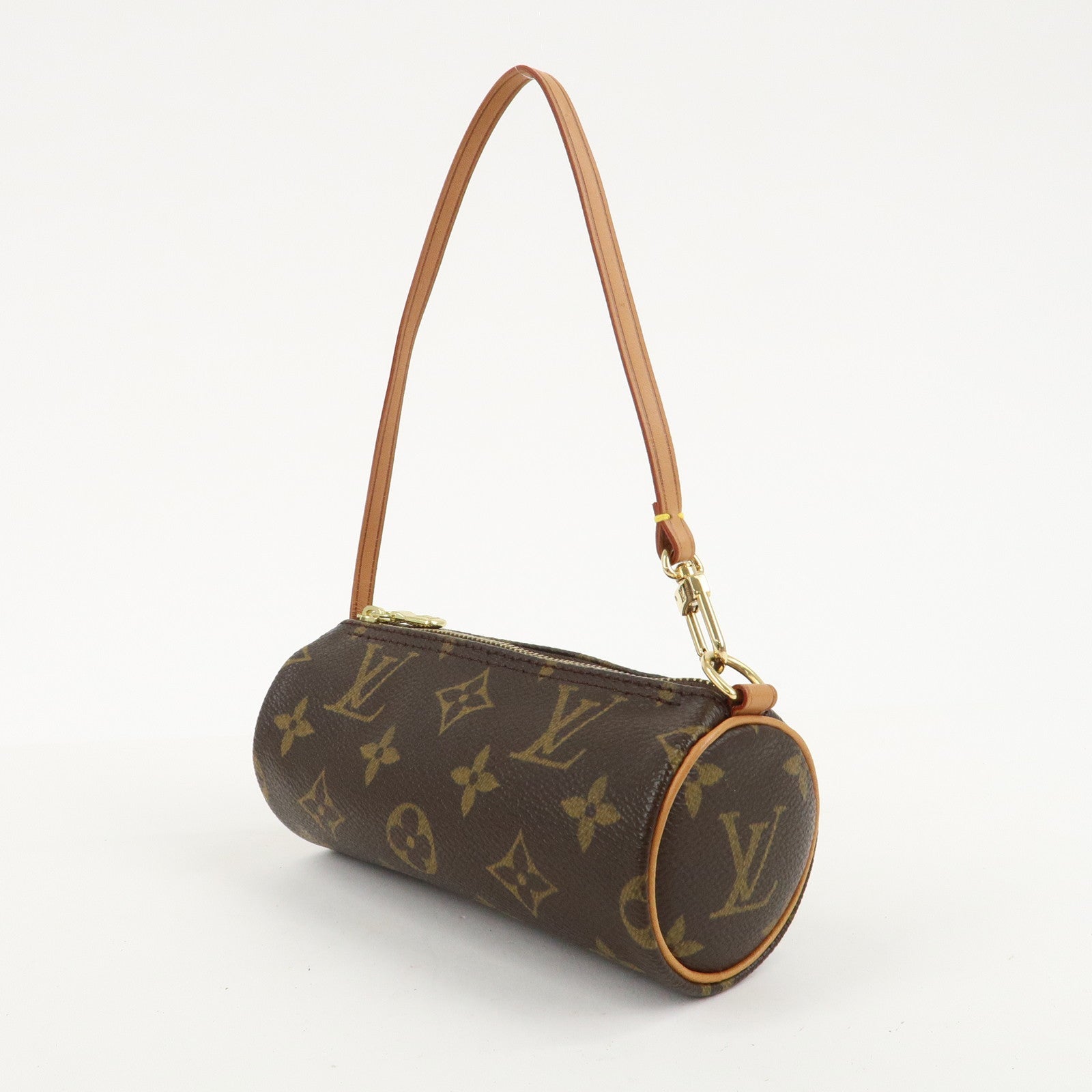 Louis Vuitton Monogram Mini Pouch for Papillon Bag Brown Used