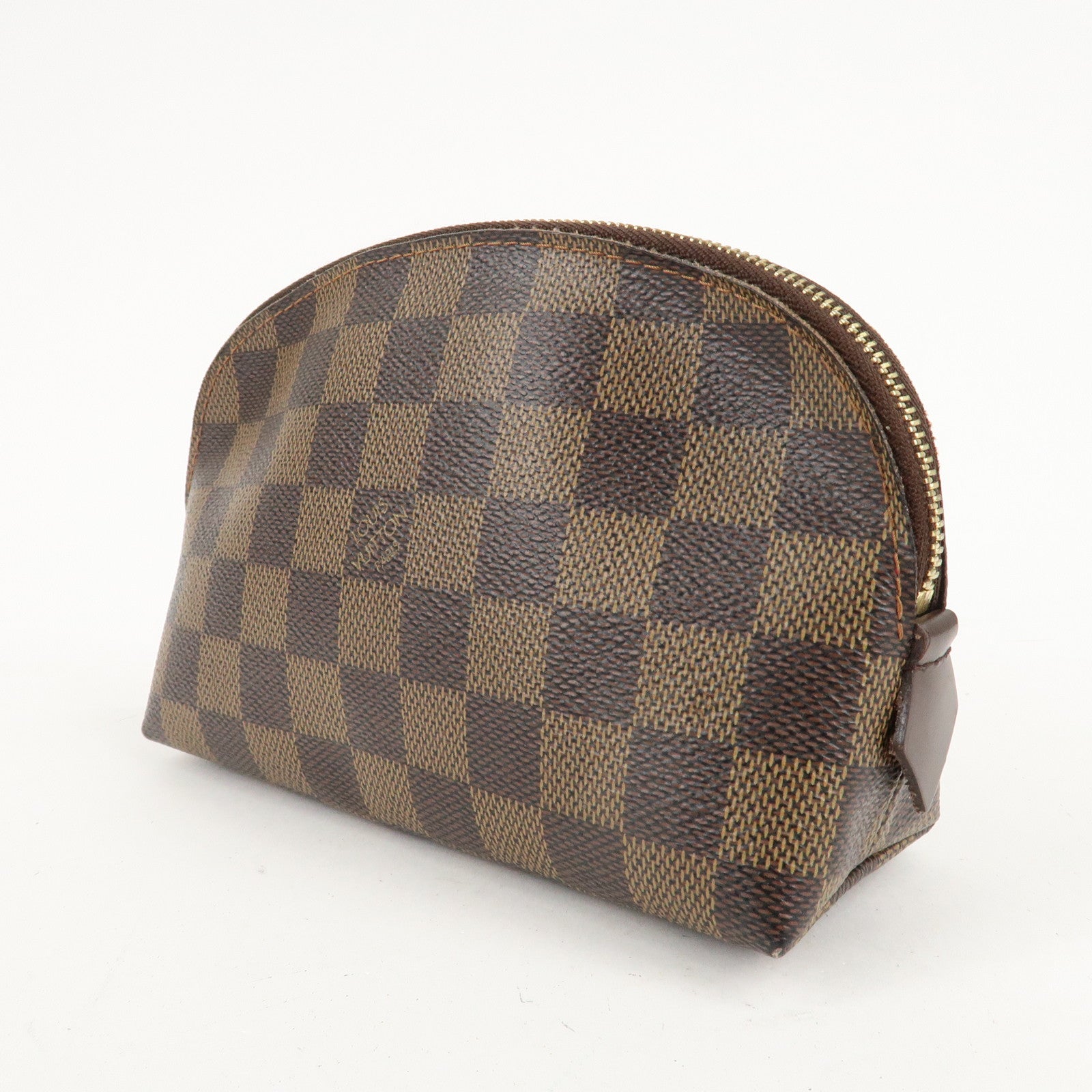 Louis Vuitton Damier Pochette Cosmetic Pouch N47516 Used