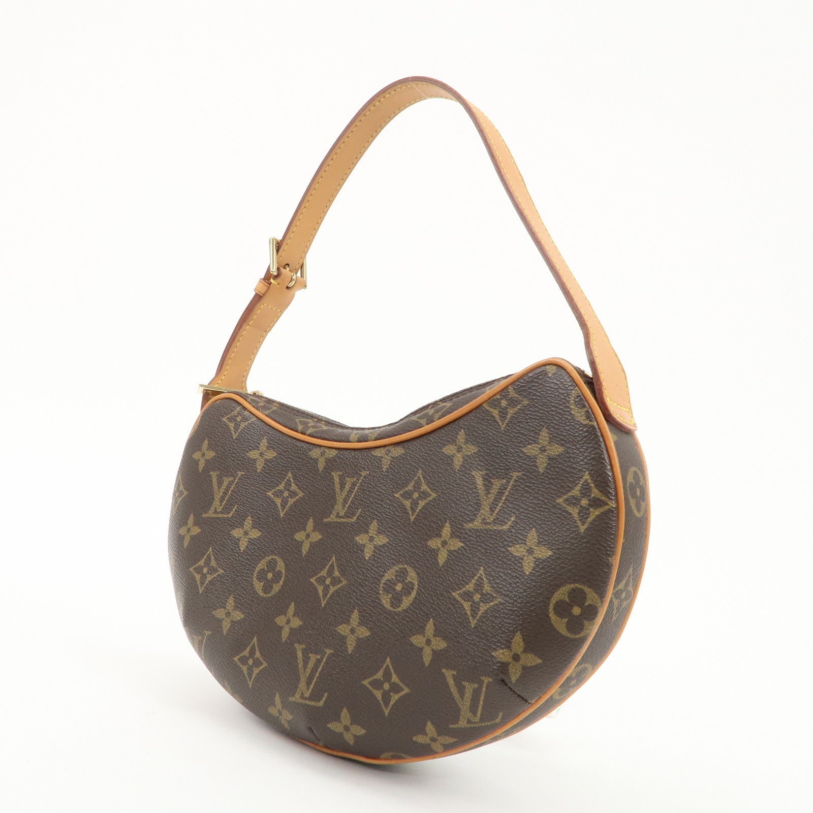 Louis Vuitton Monogram Pochette Croissant Shoulder Bag M51510 Used