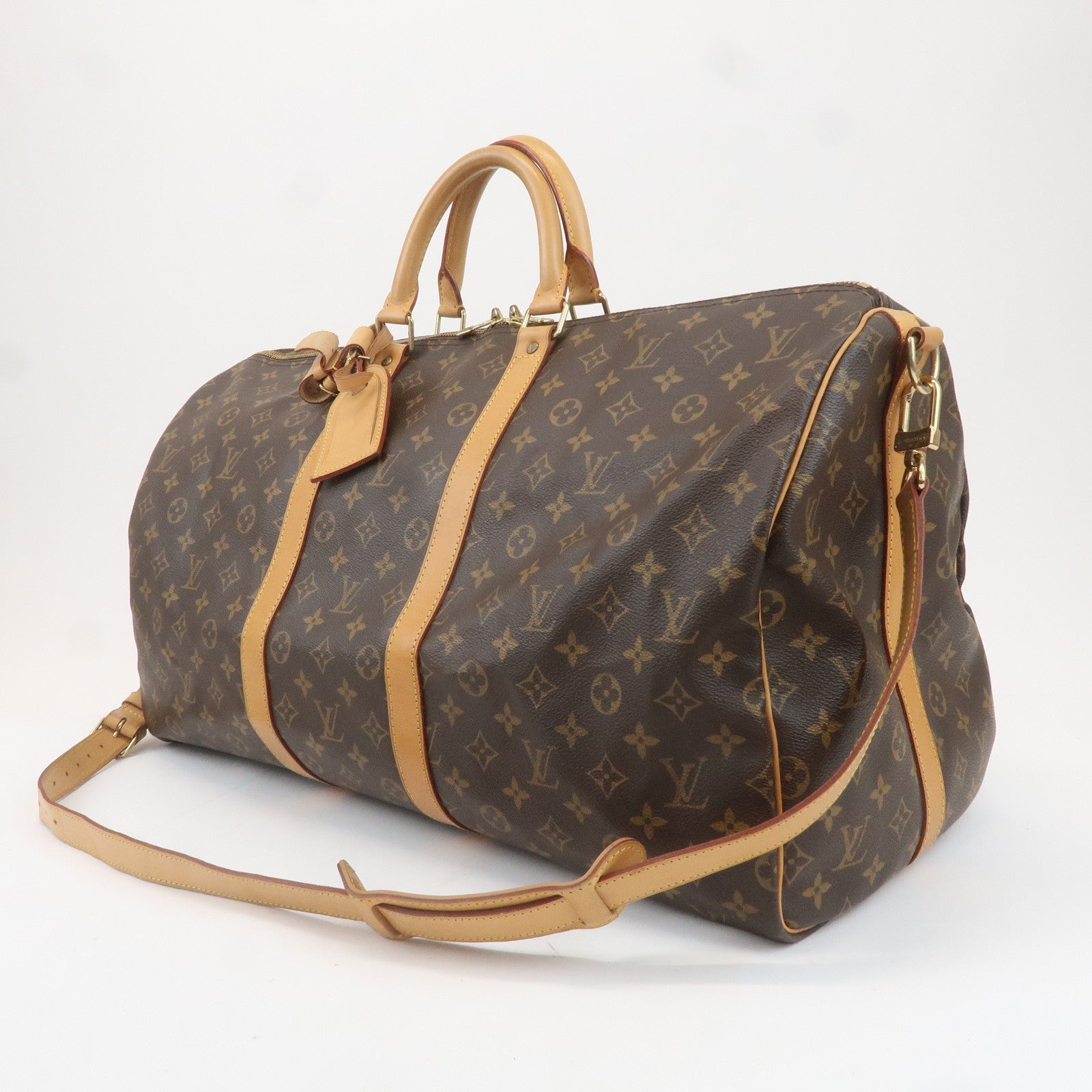 Louis Vuitton Monogram Keep All Bandouliere 55 Bag M41414