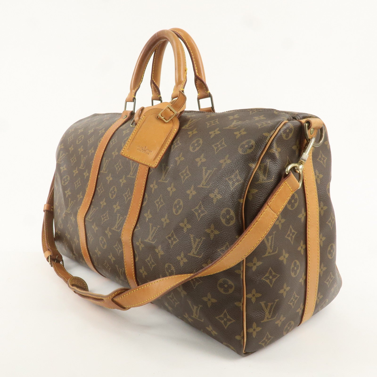 Louis Vuitton Monogram Keep All 50 Boston Bag M41416