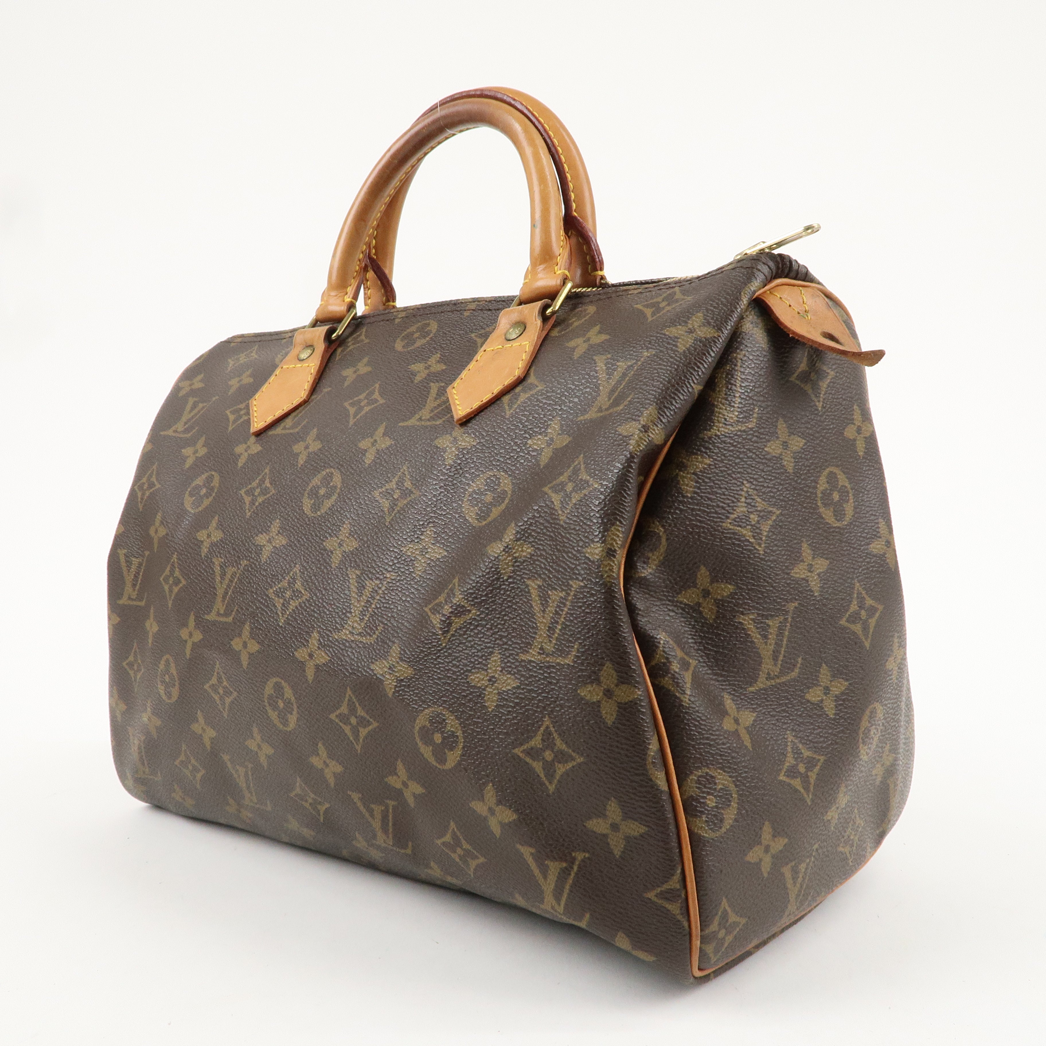 Louis Vuitton Monogram Speedy 30 Hand Bag Boston Bag M41526