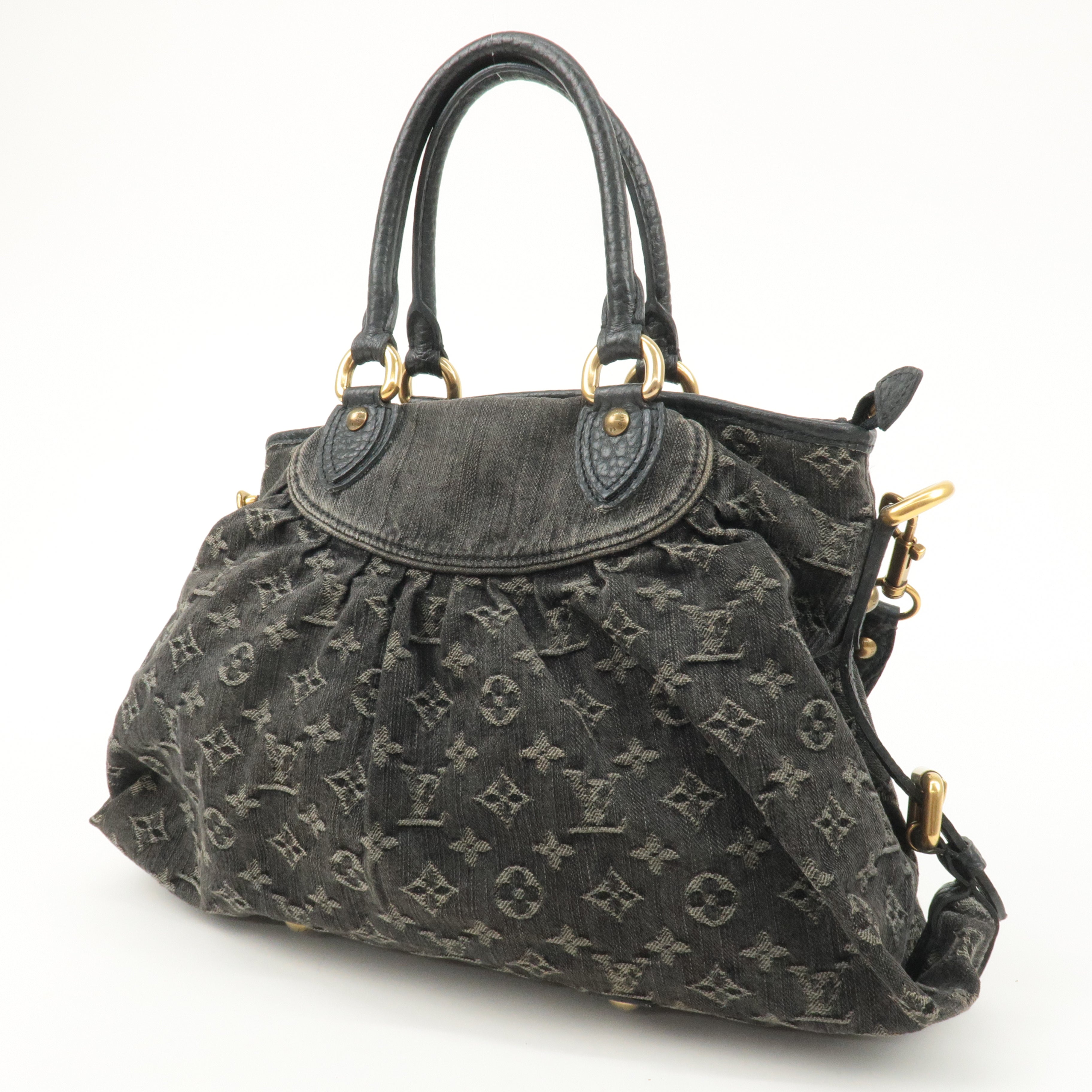 Louis Vuitton Monogram Denim Neo Cabby MM Shoulder Bag M95351