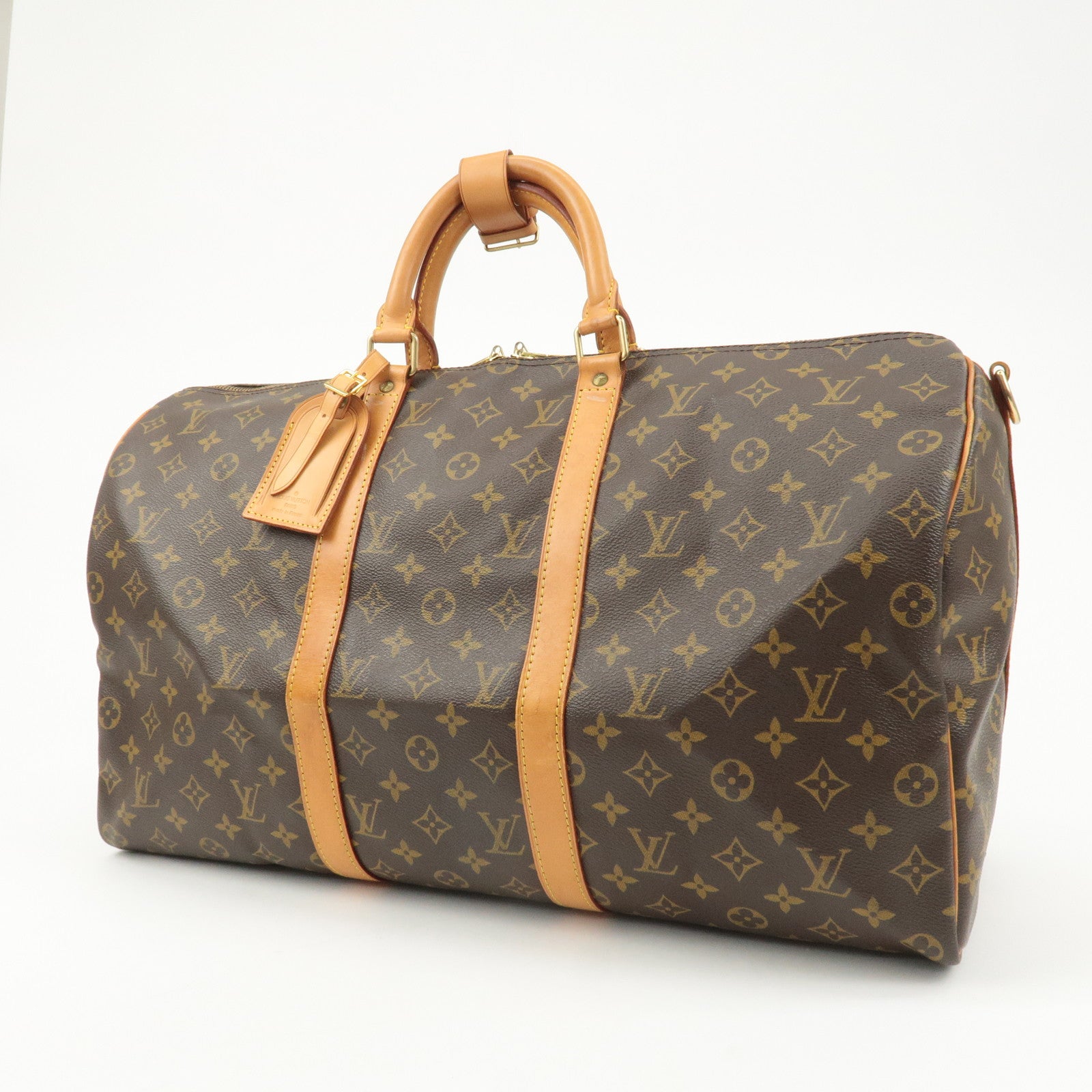 Louis Vuitton Monogram Keep All 50 Boston Bag M41416 Used