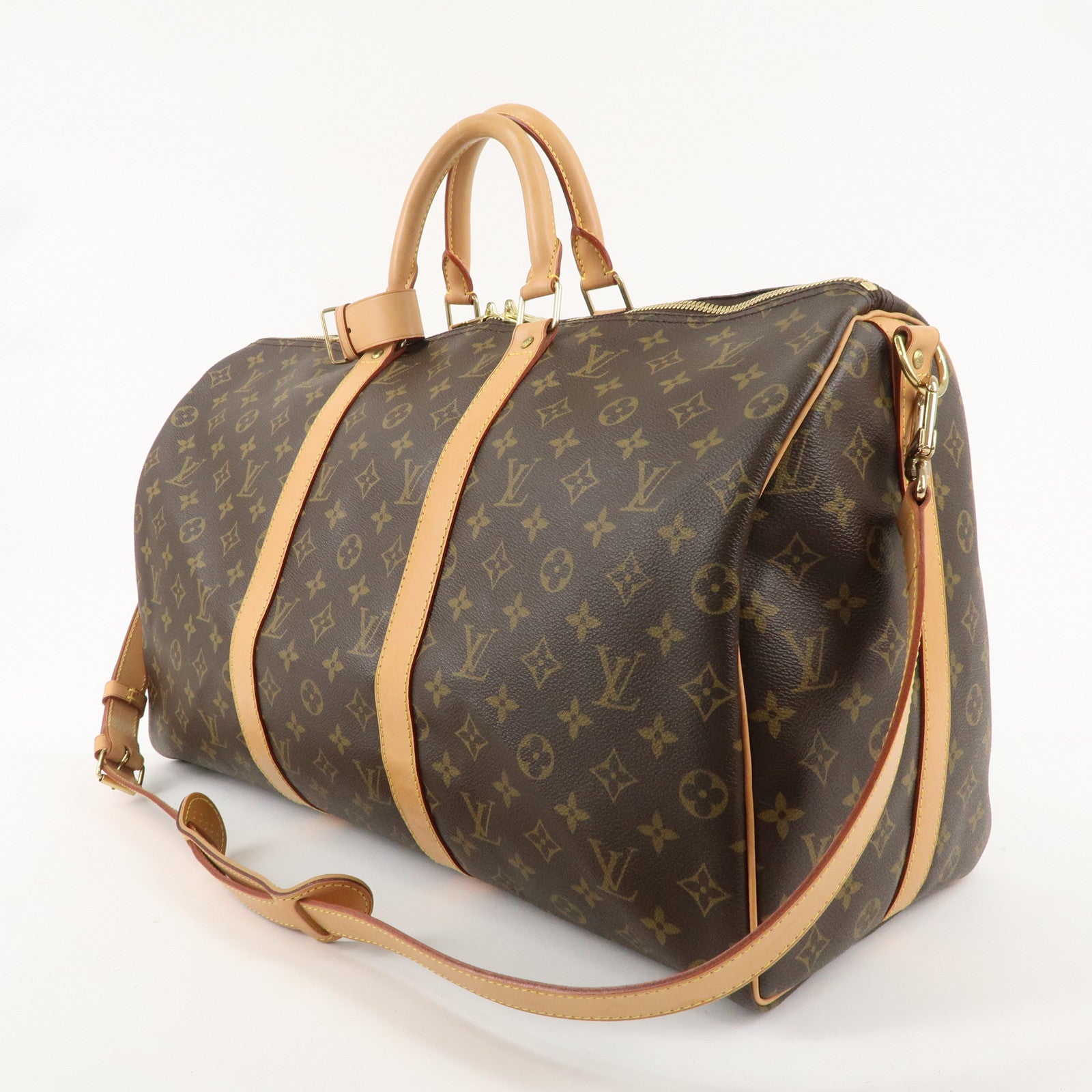 Louis Vuitton Monogram Keep All 50 Boston Bag M41416