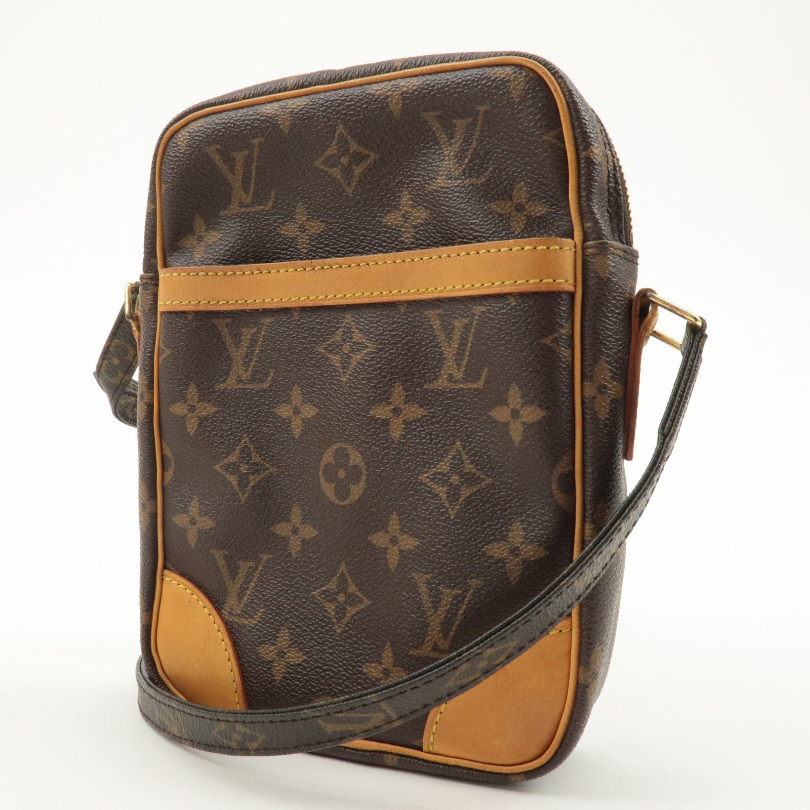 Louis Vuitton Monogram Danube Shoulder Bag Brown M45266