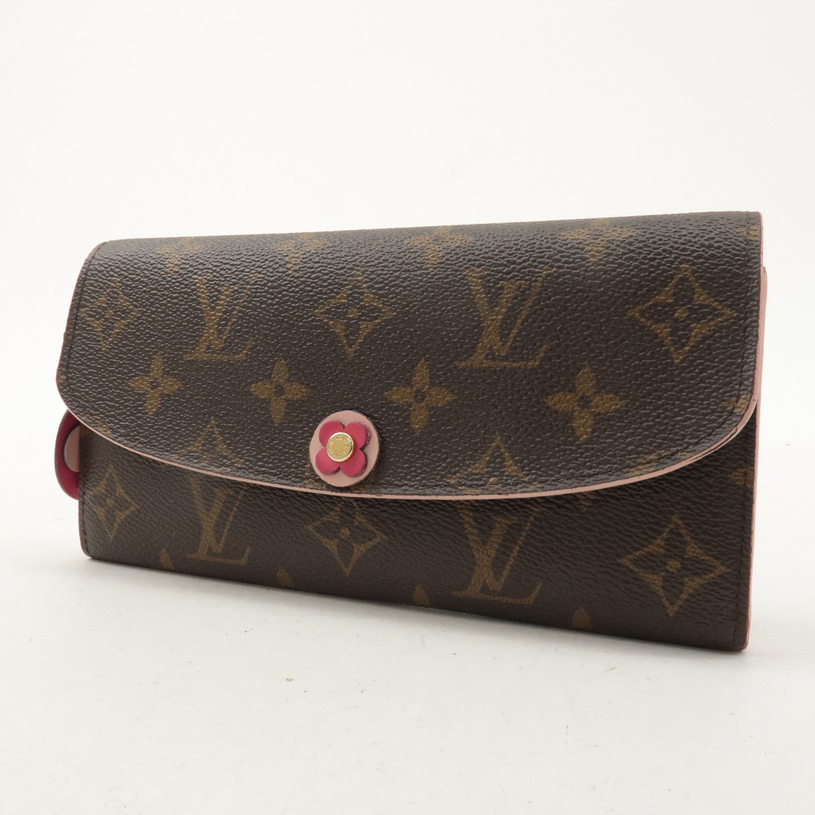 Louis Vuitton Monogram Portefeuille Emily Flower M68313