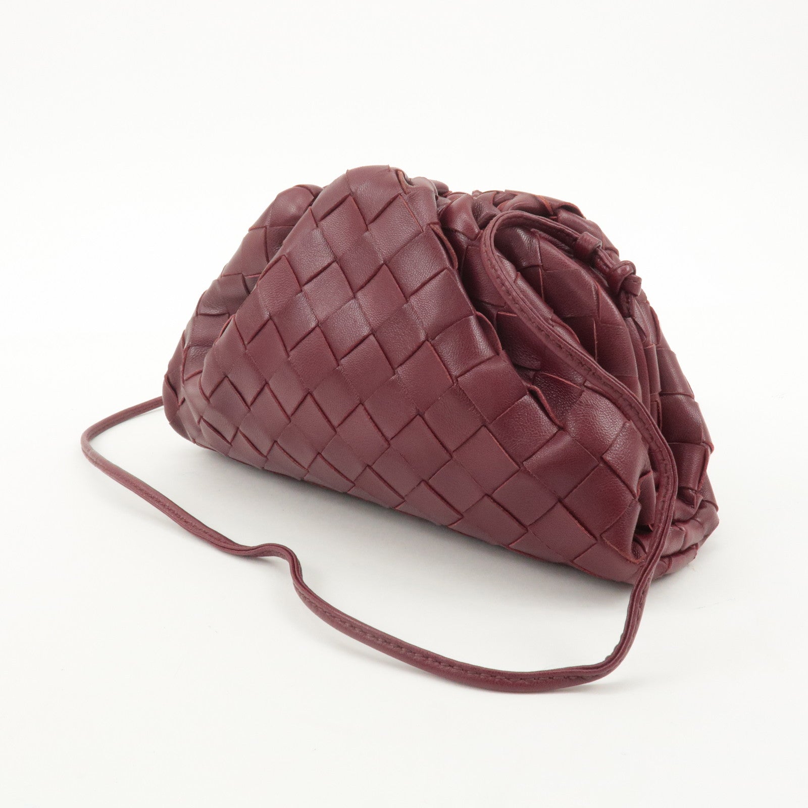 BOTTEGA VENETA Intrecciato Leather Mini Pouch Shoulder Bag