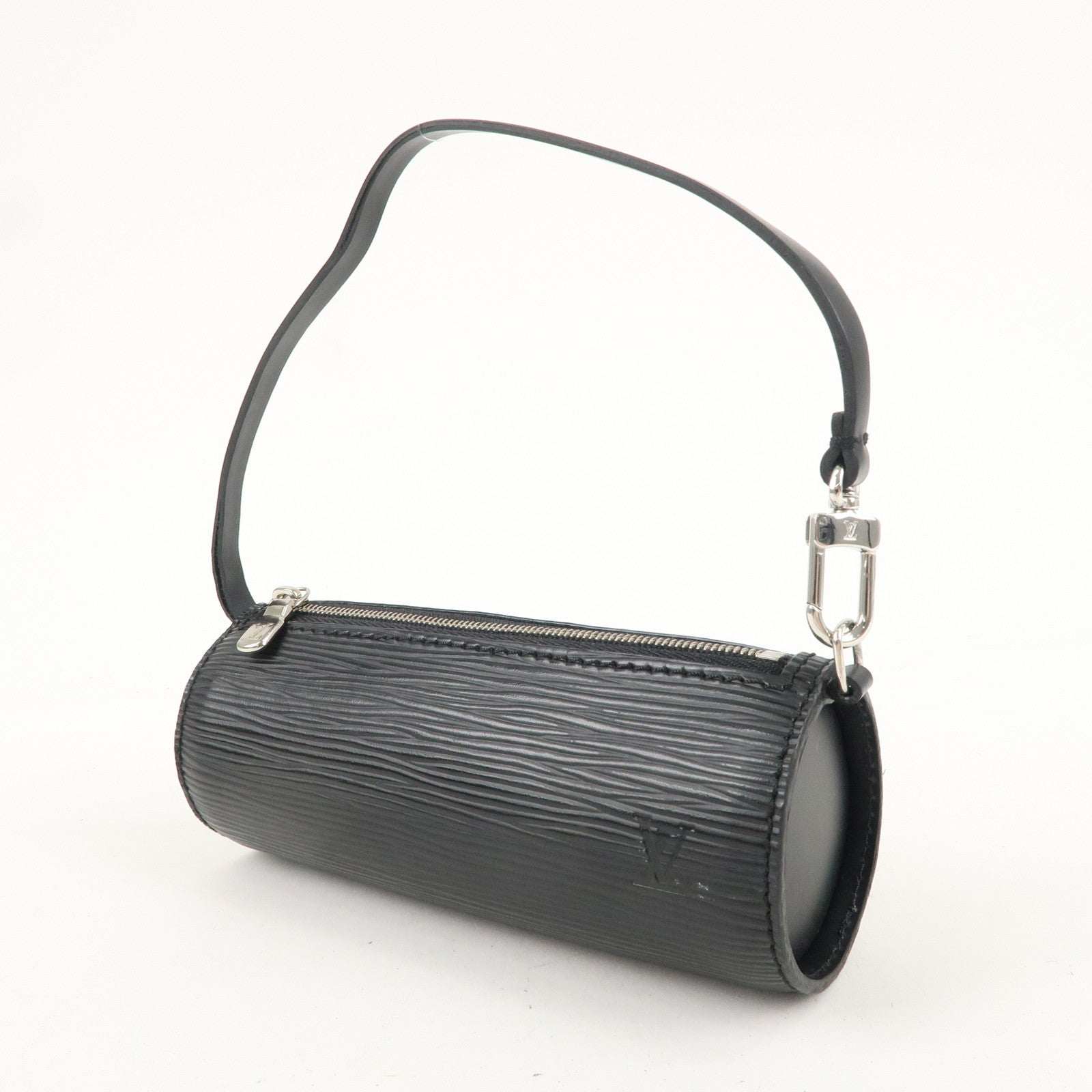 Louis Vuitton Epi Mini Pouch For Soufflot Hand Bag Noir Black