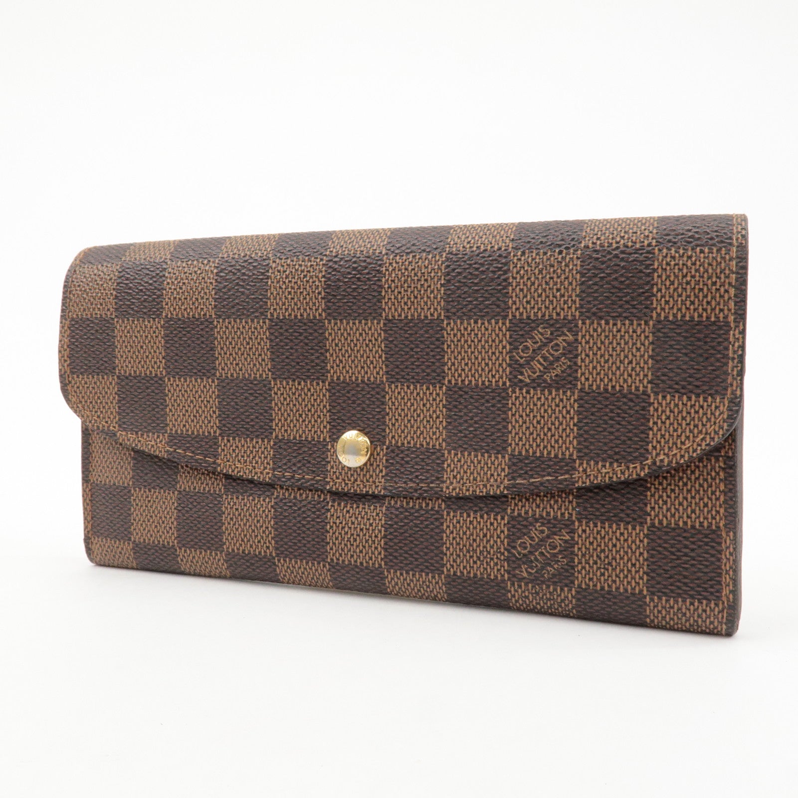 Louis Vuitton Damier Portefeuille Emily Long Wallet N63019