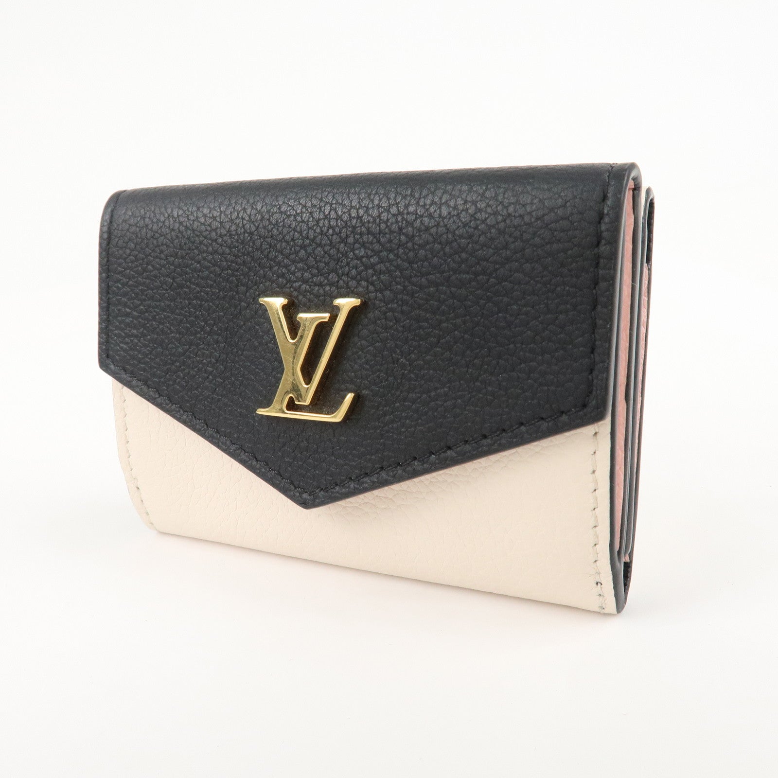 Louis Vuitton Lock Me Portefeuille Lock Mini Wallet M80984 Used