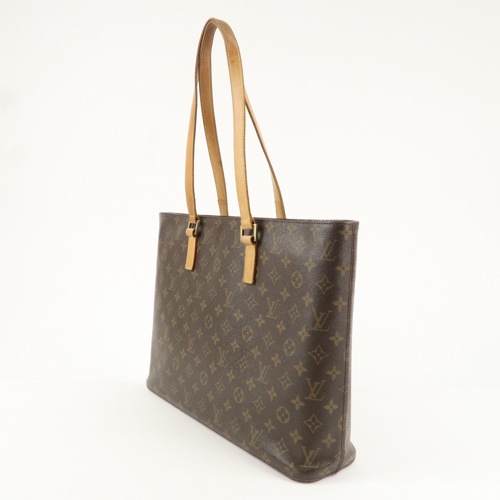 Louis Vuitton Monogram Luco Tote Bag Hand Bag Brown M51155