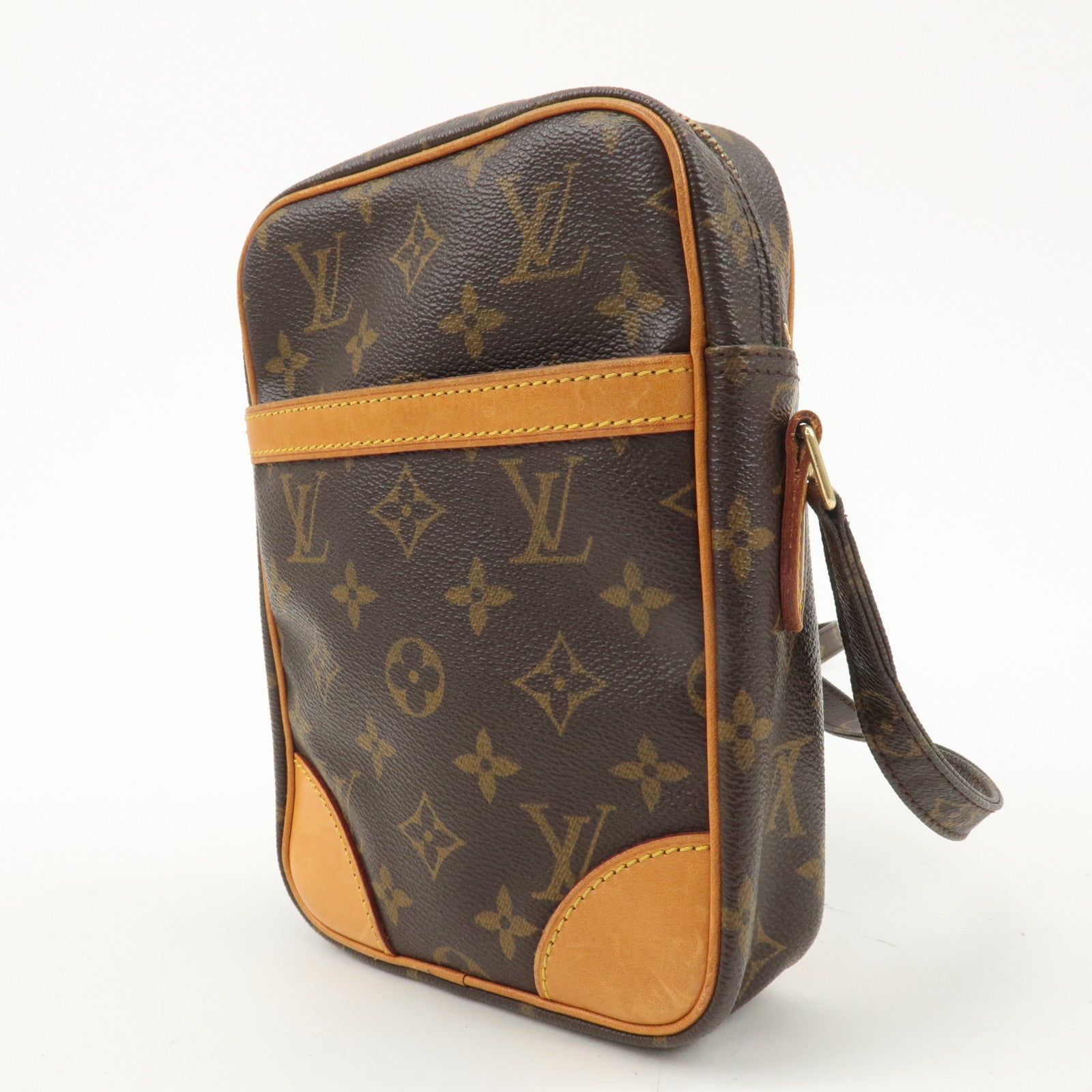 Louis Vuitton Monogram Danube Shoulder Bag Brown M45266