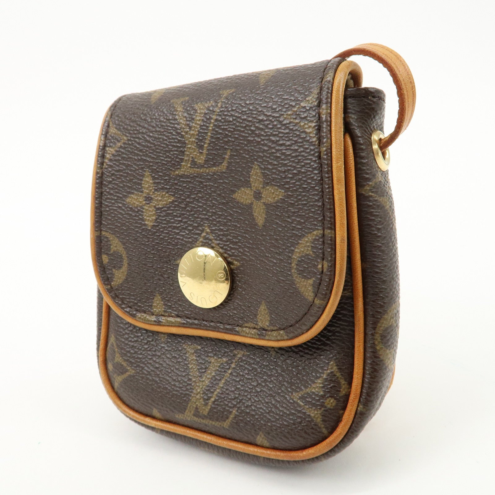 Louis Vuitton Monogram Pochette Cancun Shoulder Bag Pouch M60018 Used