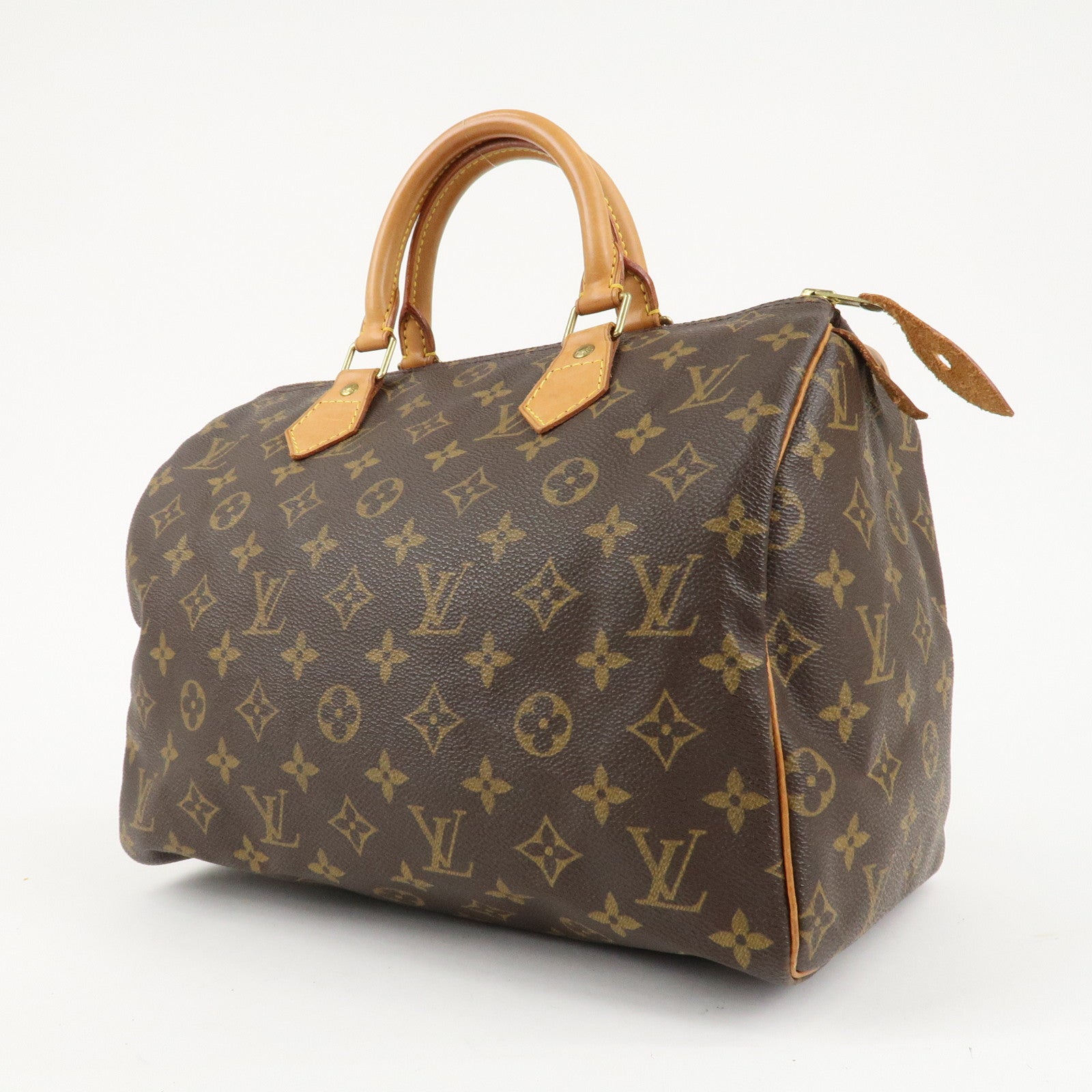 Louis Vuitton Monogram Speedy 30 Hand Bag Boston Bag M41526 Used