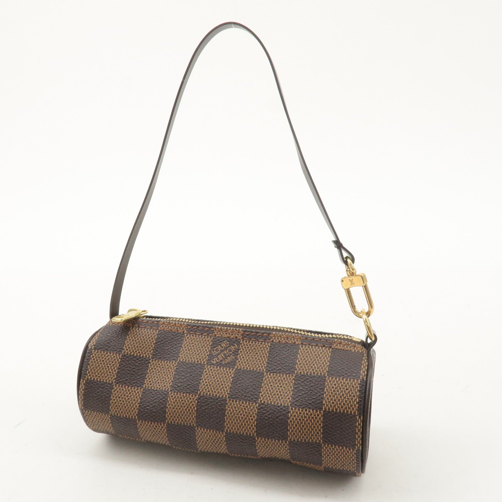 Louis Vuitton Damier Mini Pouch for Papillon Bag Brown