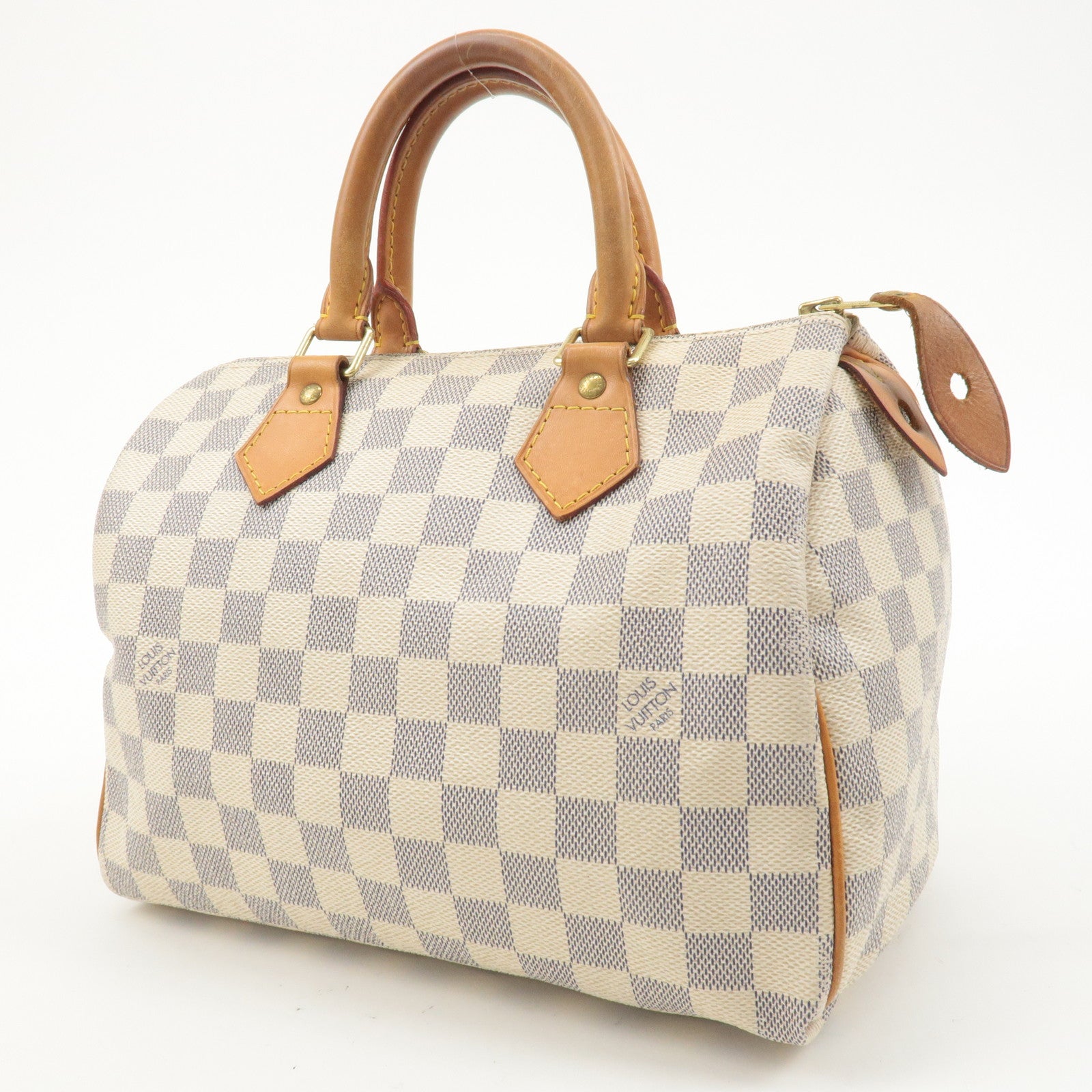 Louis Vuitton Damier Azur Speedy 25 Boston Bag Hand Bag N41534