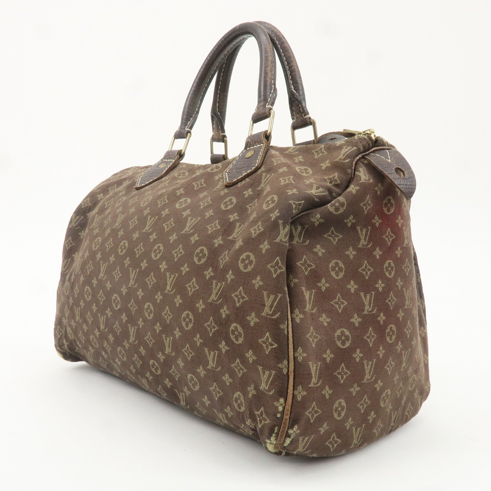 Louis Vuitton Monogram Idylle Speedy 30 Boston Bag Faisan M95224