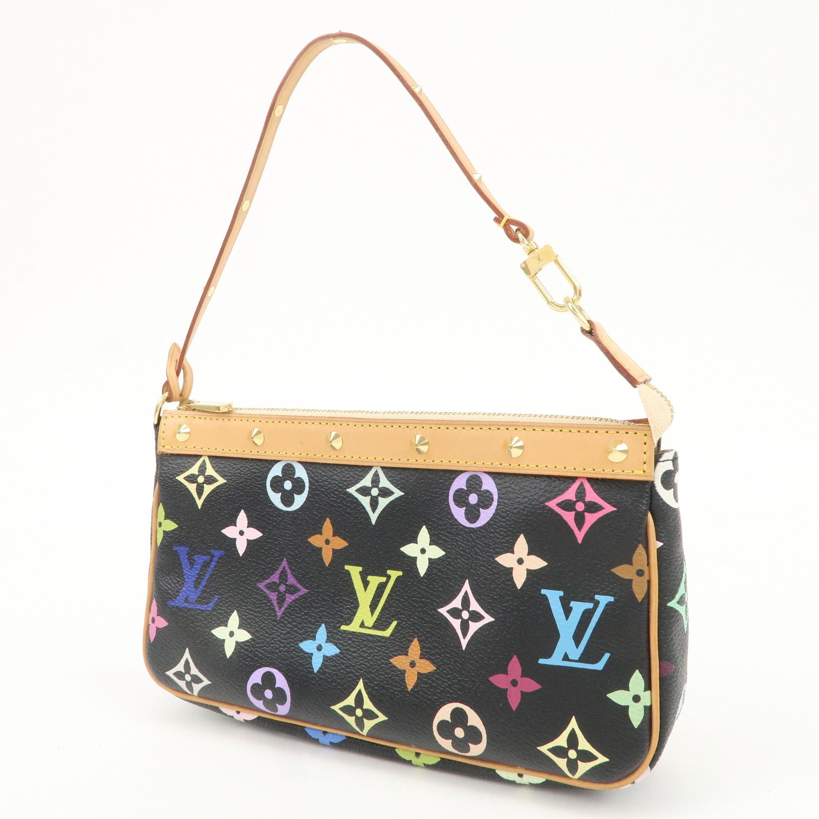 Louis Vuitton Monogram Multi Color Pochette Accessoires M92648 Used