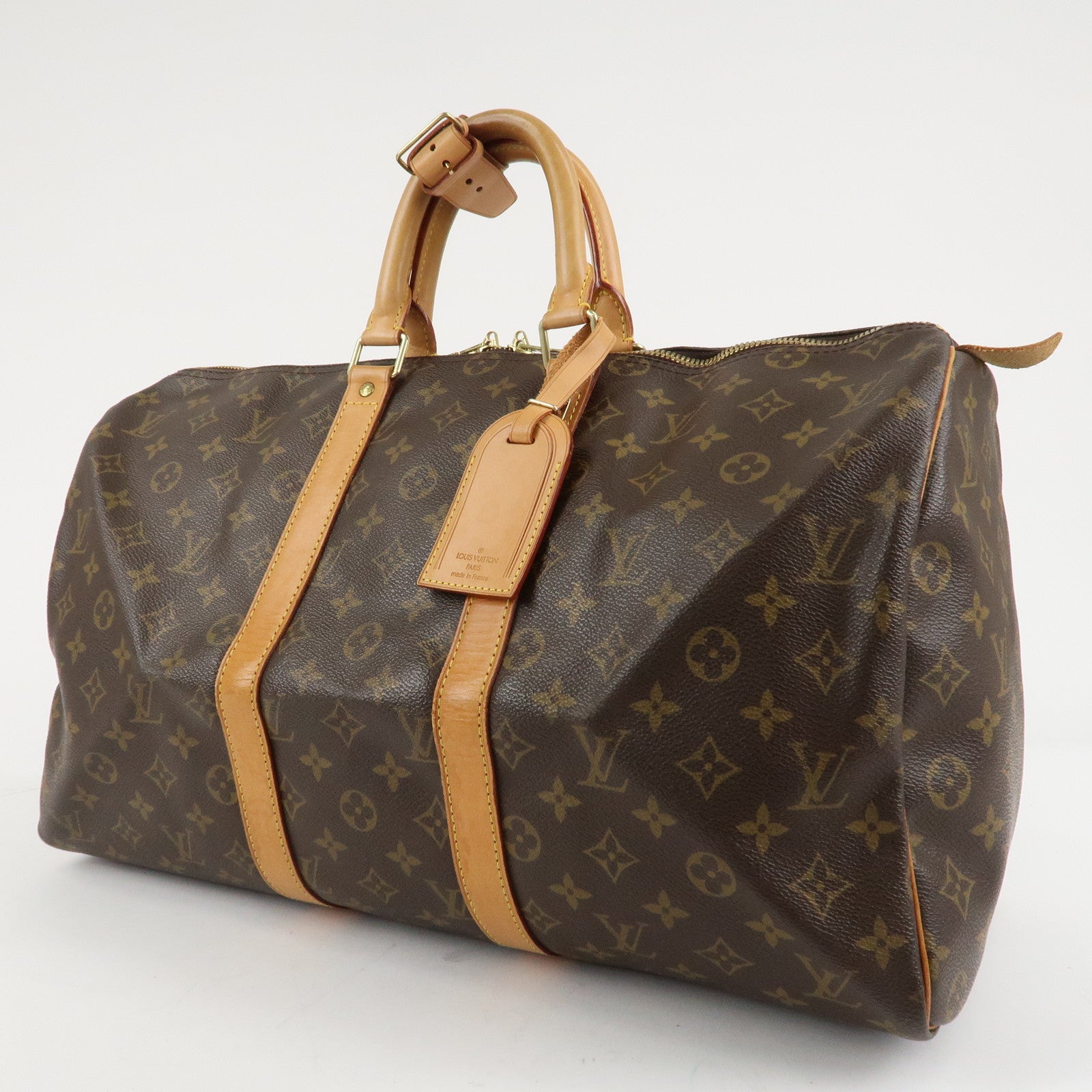 Louis Vuitton Monogram Keep All 45 Boston Bag M41428