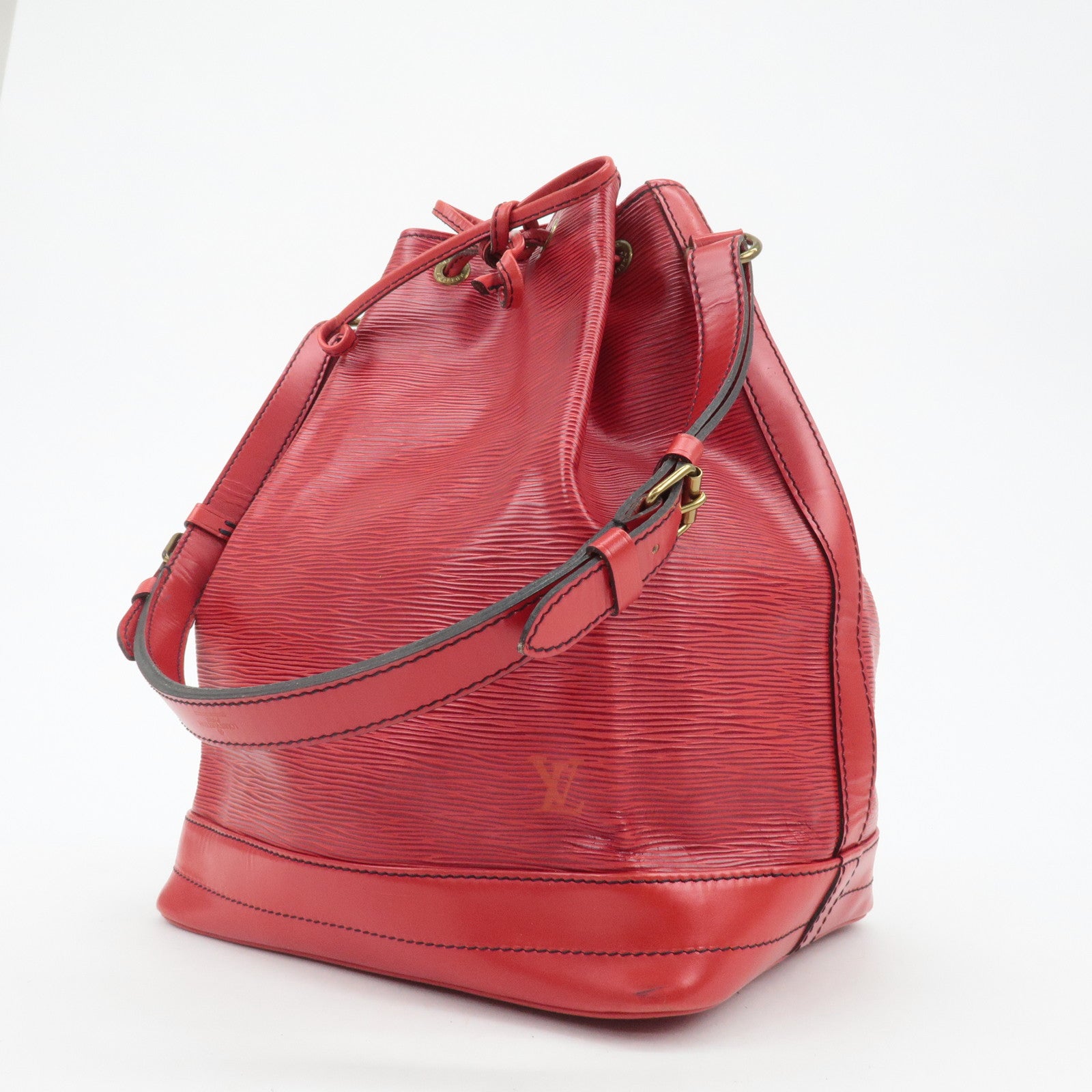 Louis Vuitton Epi Noe Shoulder Bag Castilian Red M44007