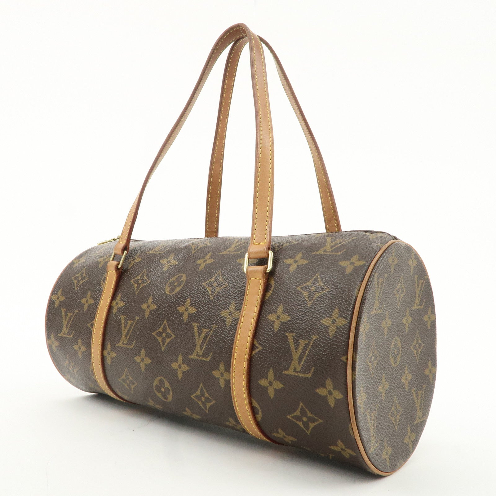 Louis Vuitton Monogram Papillon 30 Hand Bag New Style M51385 Used