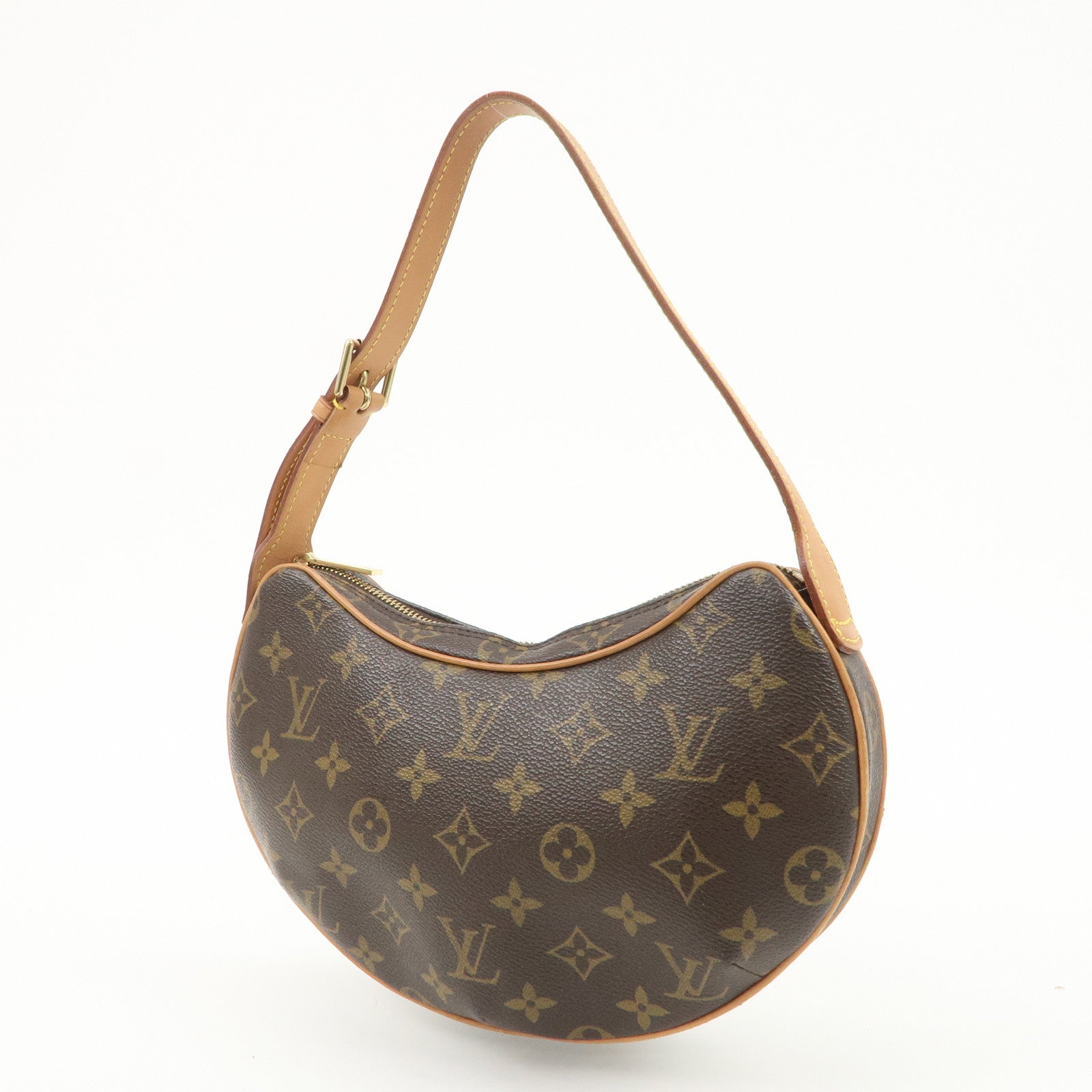 Louis Vuitton Monogram Pochette Croissant Shoulder Bag M51510 Used