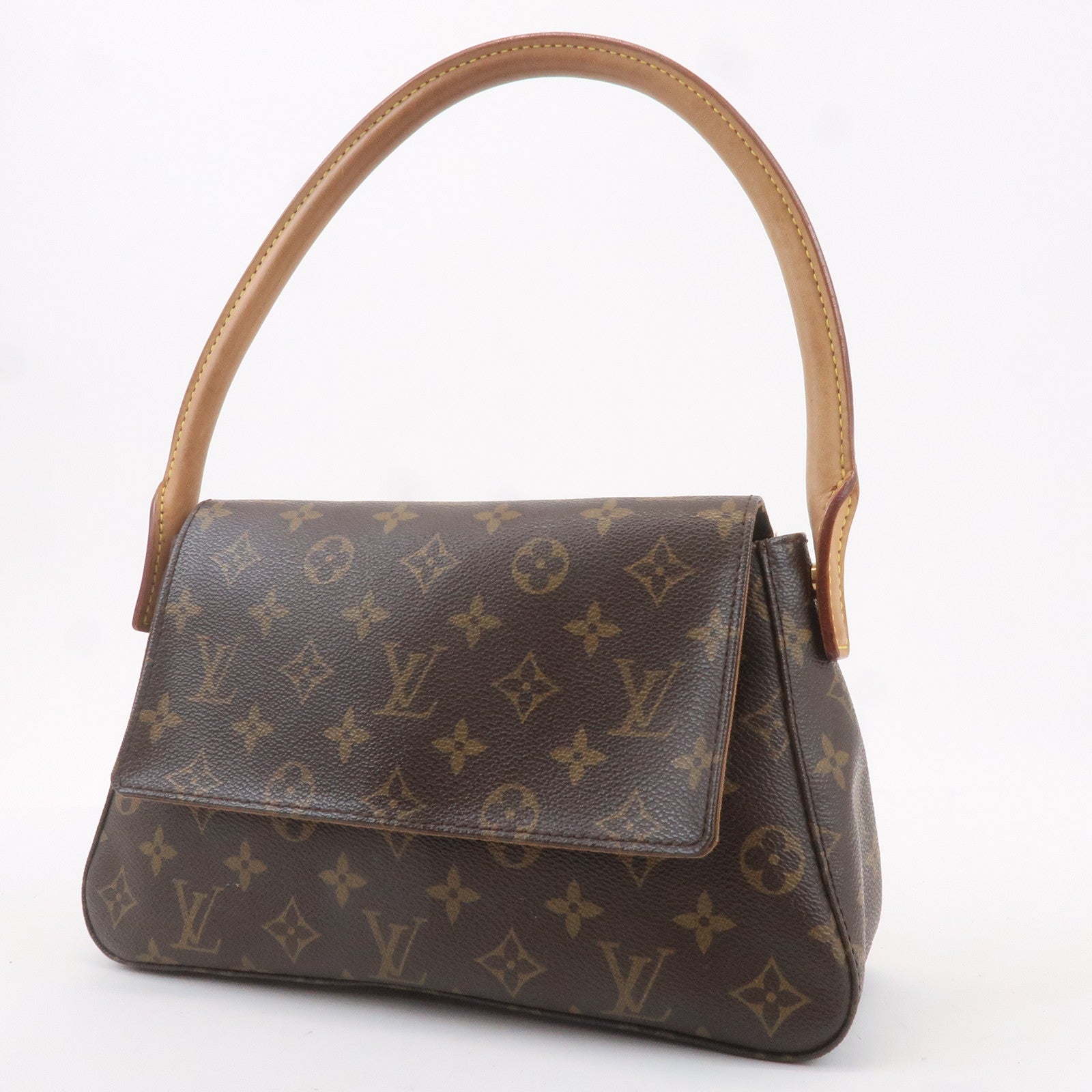 Louis Vuitton Monogram Mini Looping Shoulder Bag Hand Bag M51147